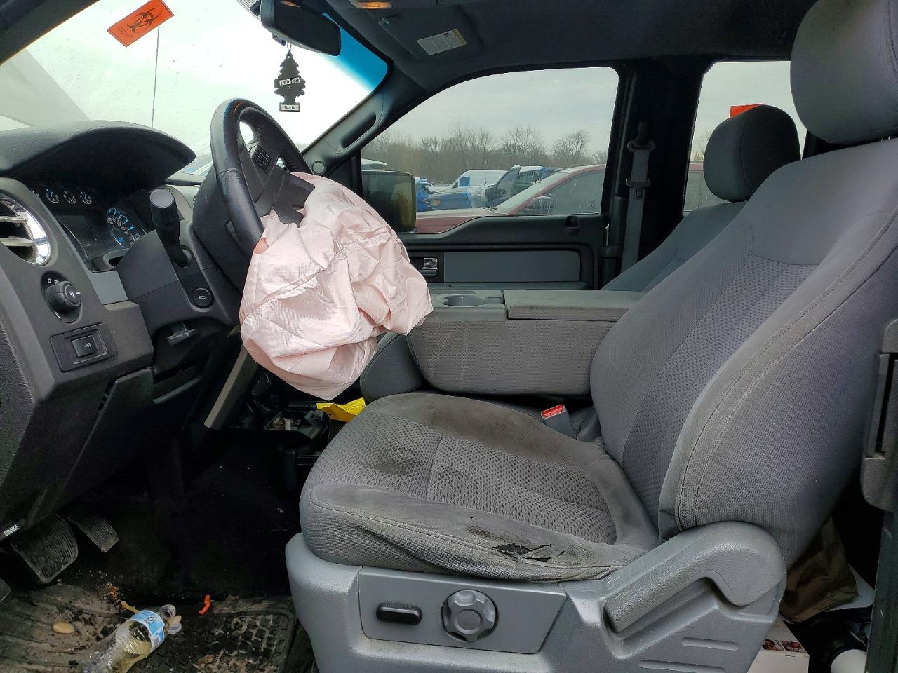 2013 Ford F150 Super Cab Gray vin: 1FTFX1ET5DFD73181