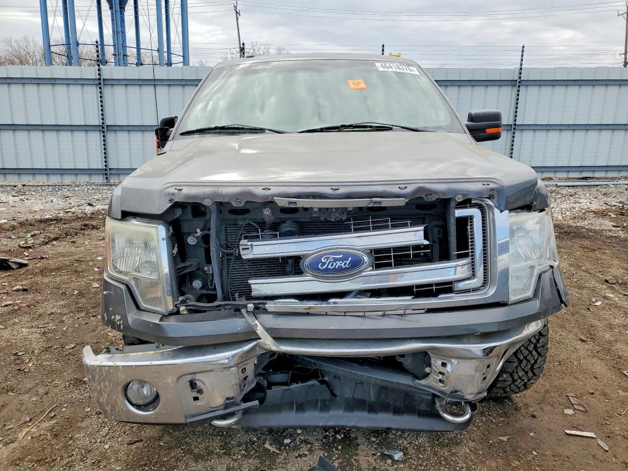 2013 Ford F150 Super Cab Gray vin: 1FTFX1ET5DFD73181