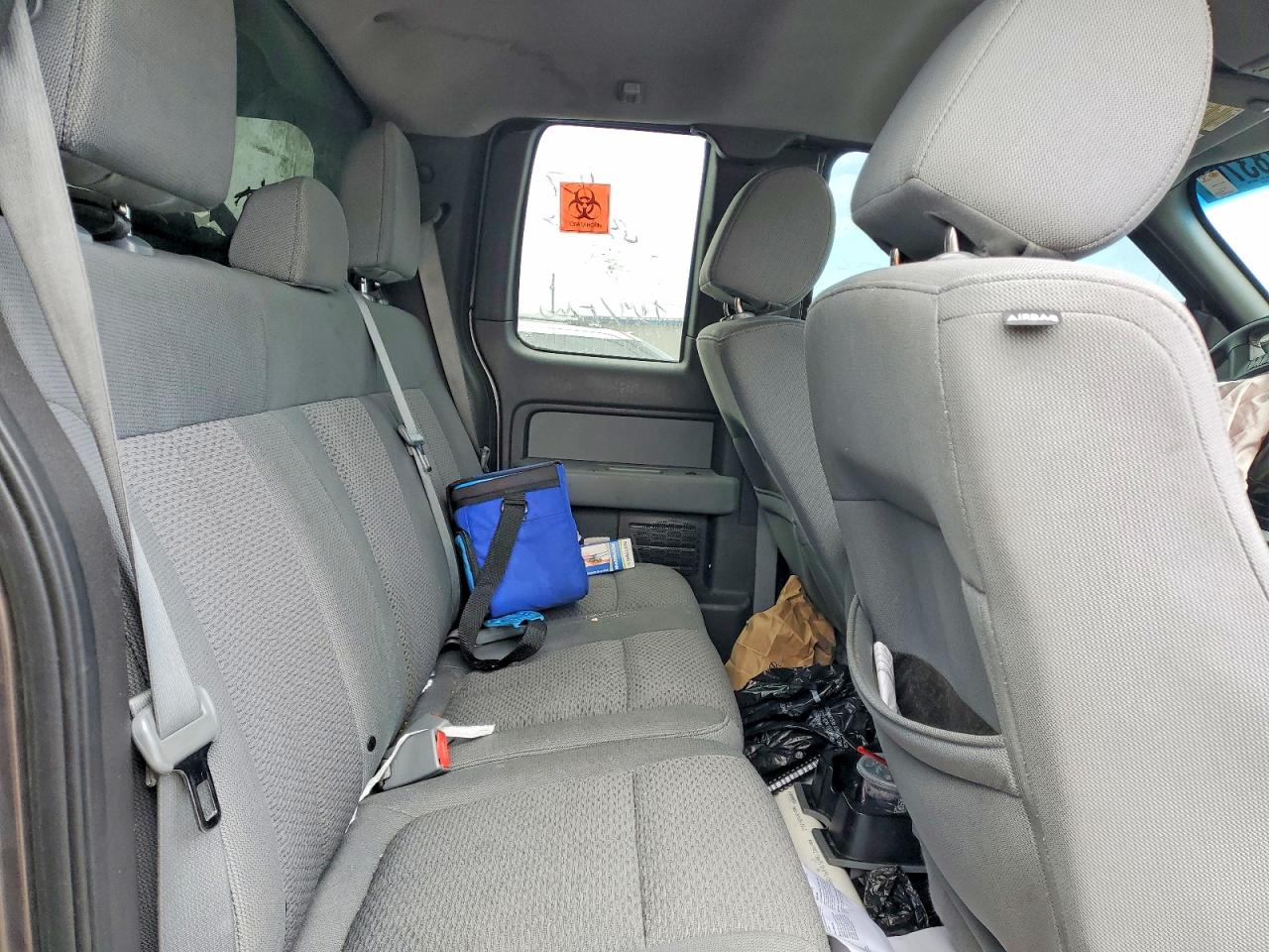 2013 Ford F150 Super Cab Gray vin: 1FTFX1ET5DFD73181