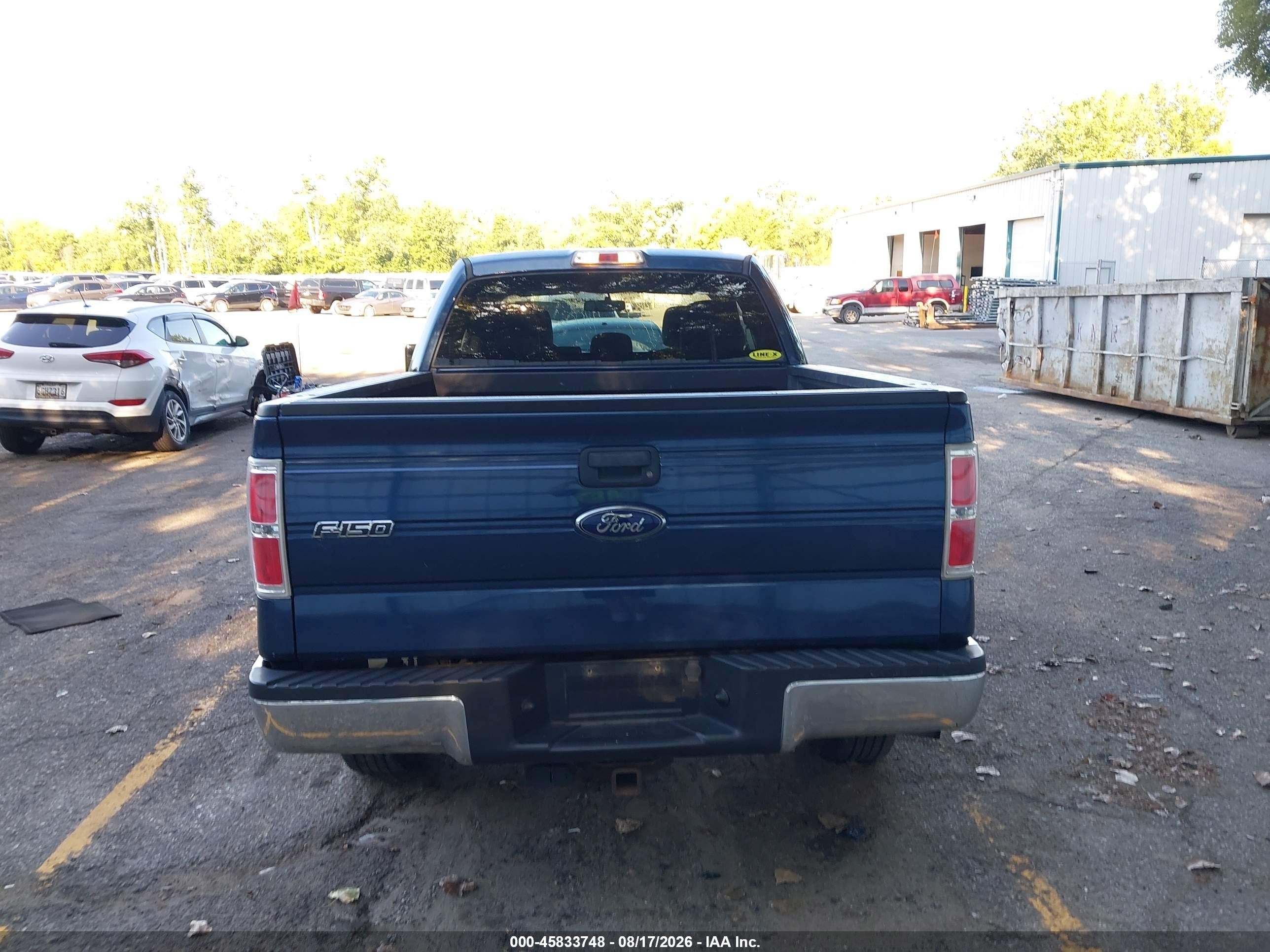2014 Ford F-150 Xlt Blue vin: 1FTFX1ET5EFB44615