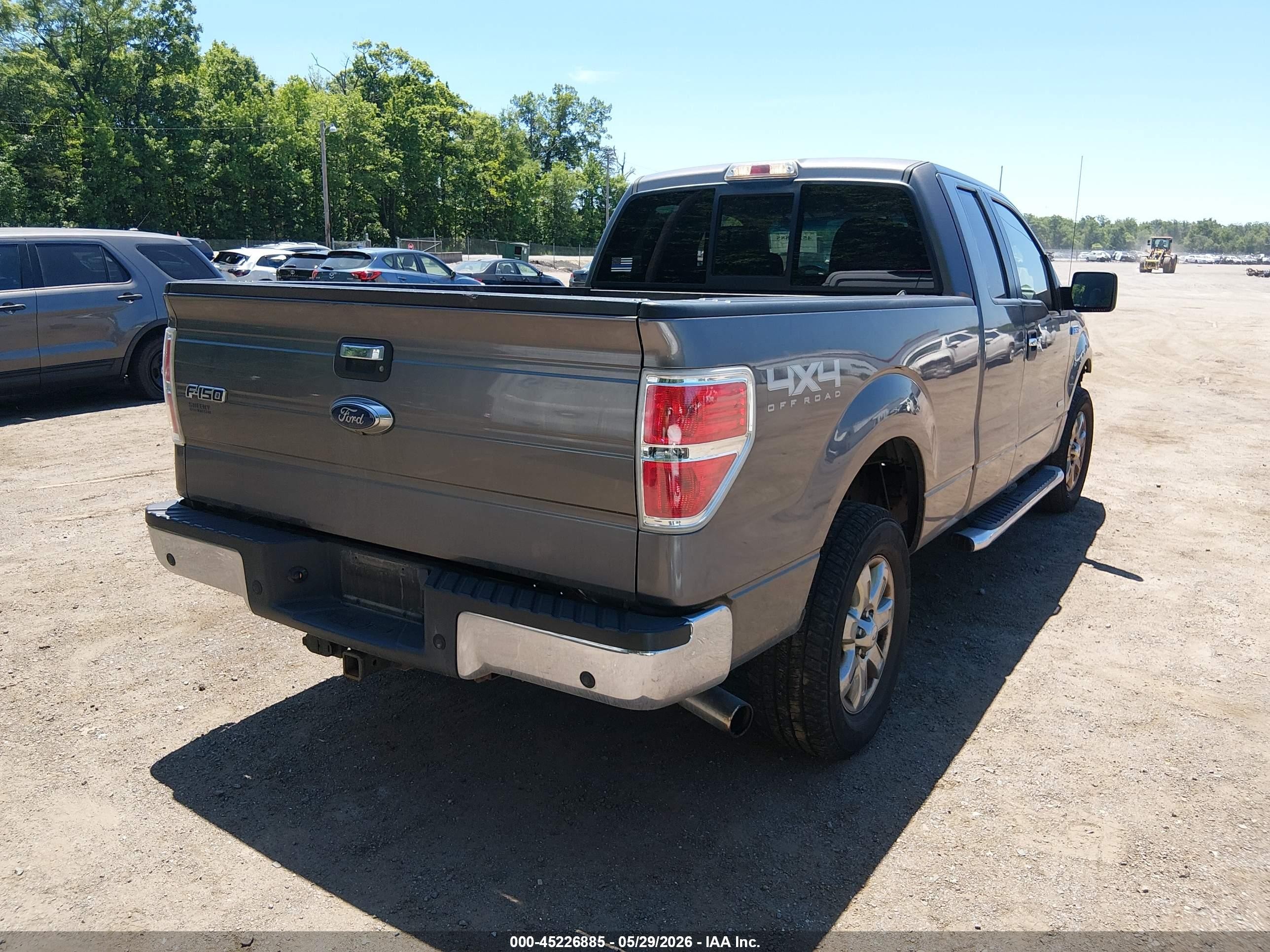 2014 Ford F-150 Xlt Серый vin: 1FTFX1ET5EFB49488