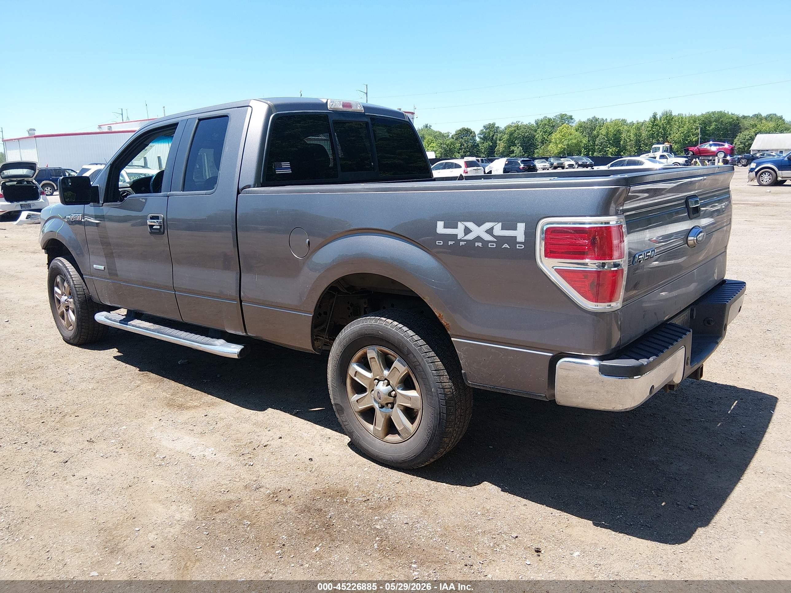 2014 Ford F-150 Xlt Серый vin: 1FTFX1ET5EFB49488