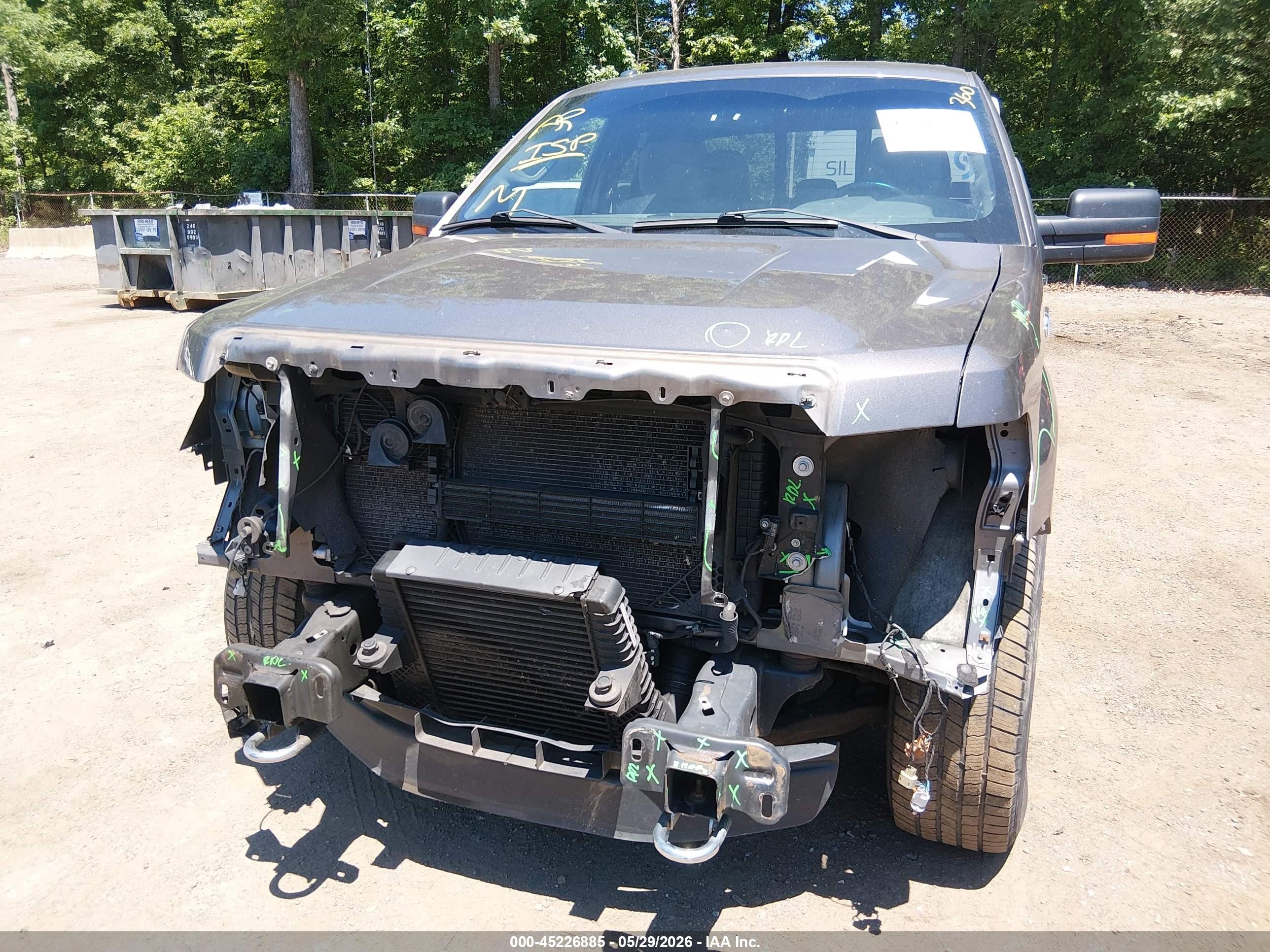 2014 Ford F-150 Xlt Серый vin: 1FTFX1ET5EFB49488