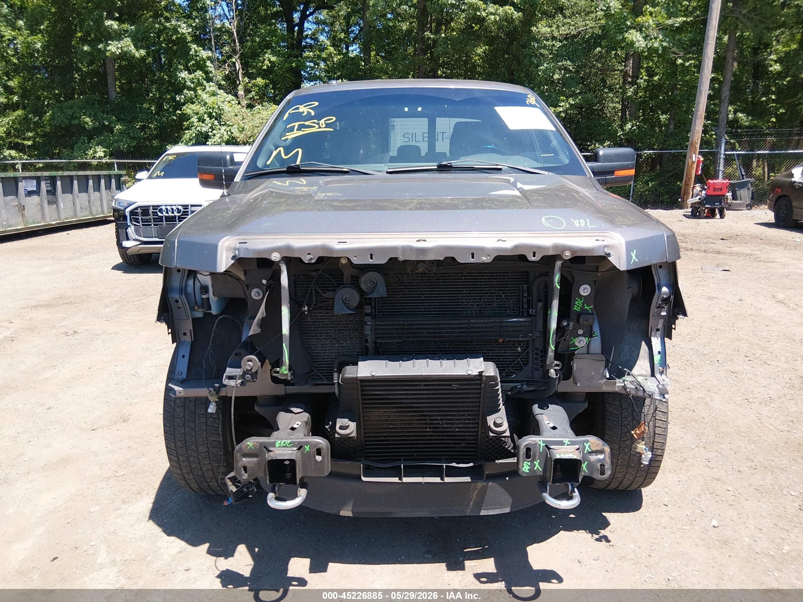 2014 Ford F-150 Xlt Серый vin: 1FTFX1ET5EFB49488