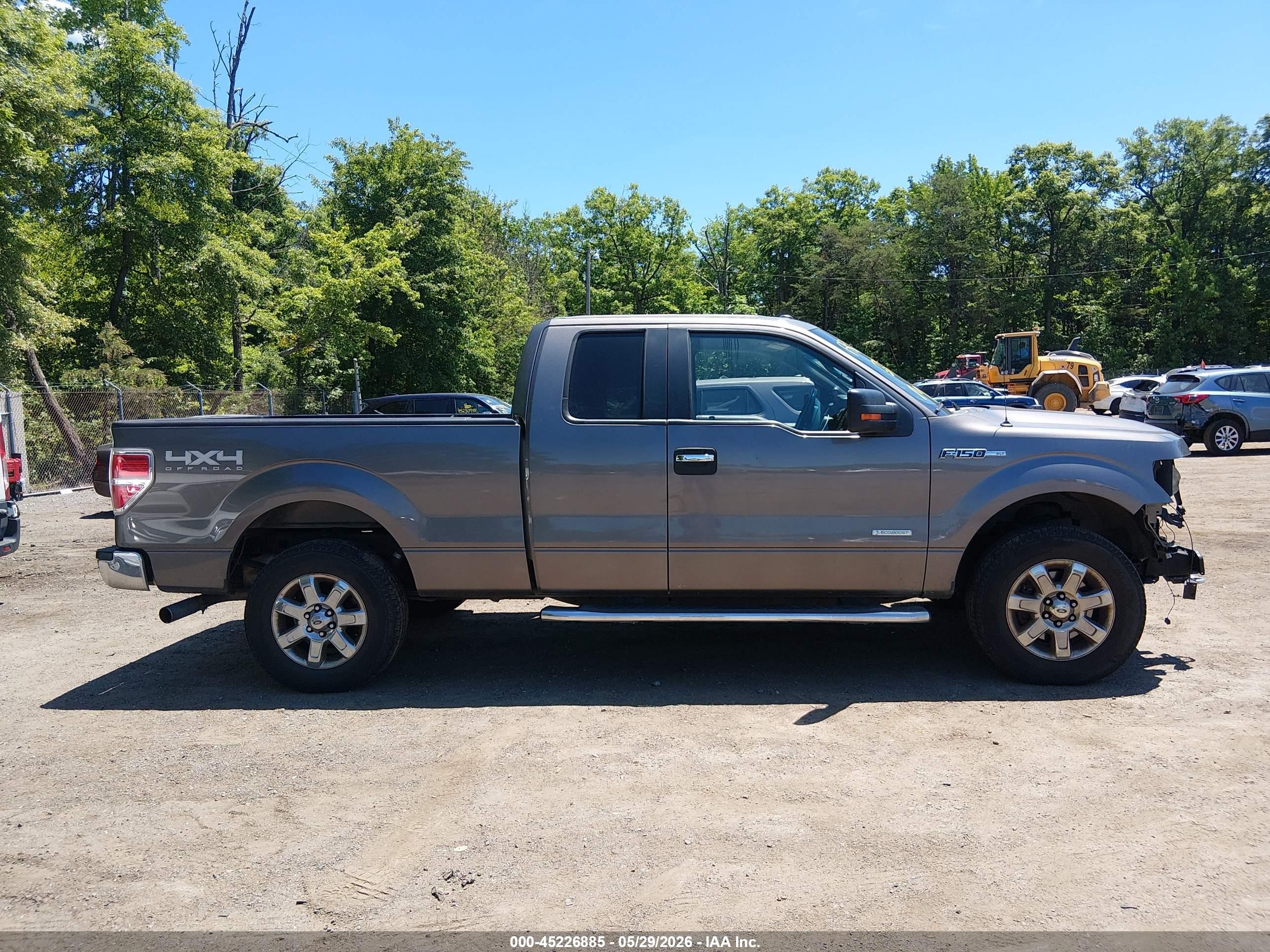 2014 Ford F-150 Xlt Серый vin: 1FTFX1ET5EFB49488