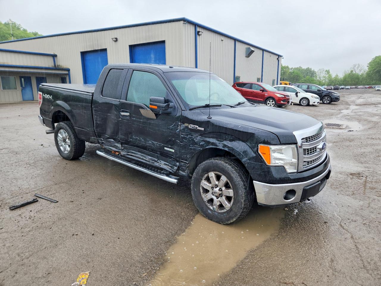 2014 Ford F150 Super Cab Черный vin: 1FTFX1ET5EFD06419