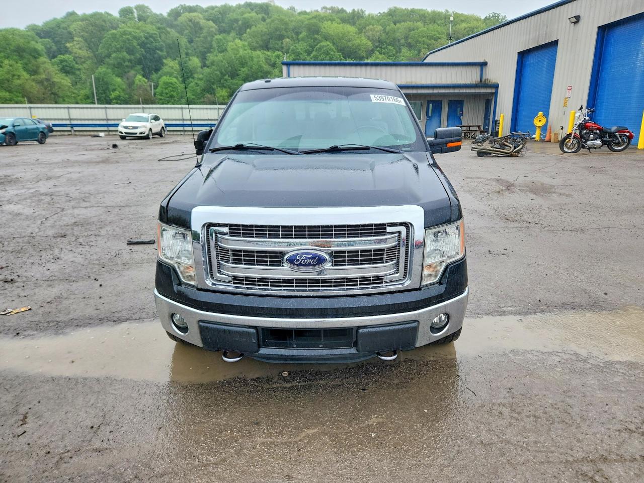 2014 Ford F150 Super Cab Черный vin: 1FTFX1ET5EFD06419