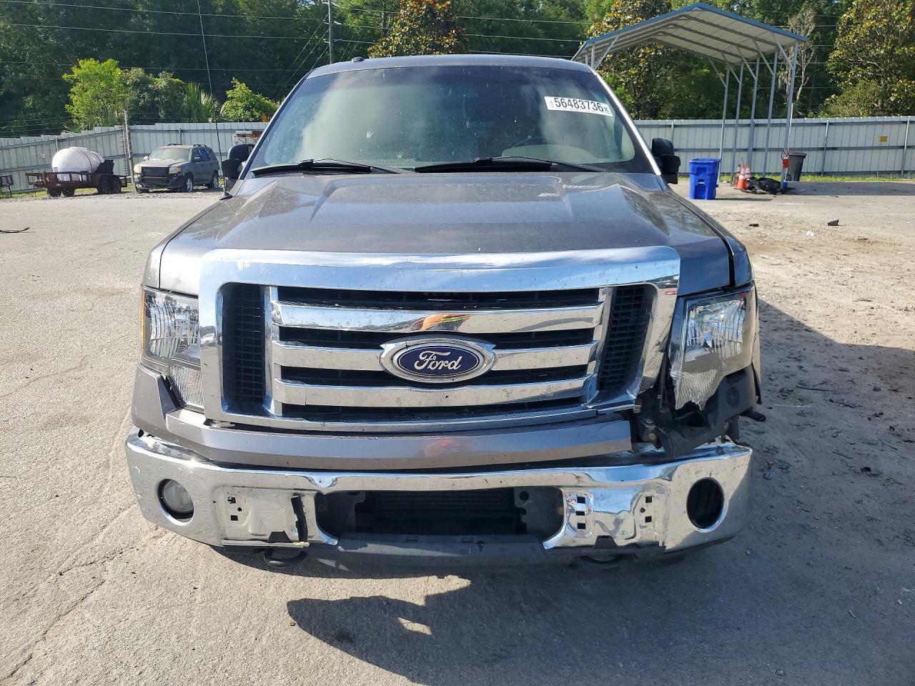 2011 Ford F150 Super Cab Gray vin: 1FTFX1ET6BFA82850