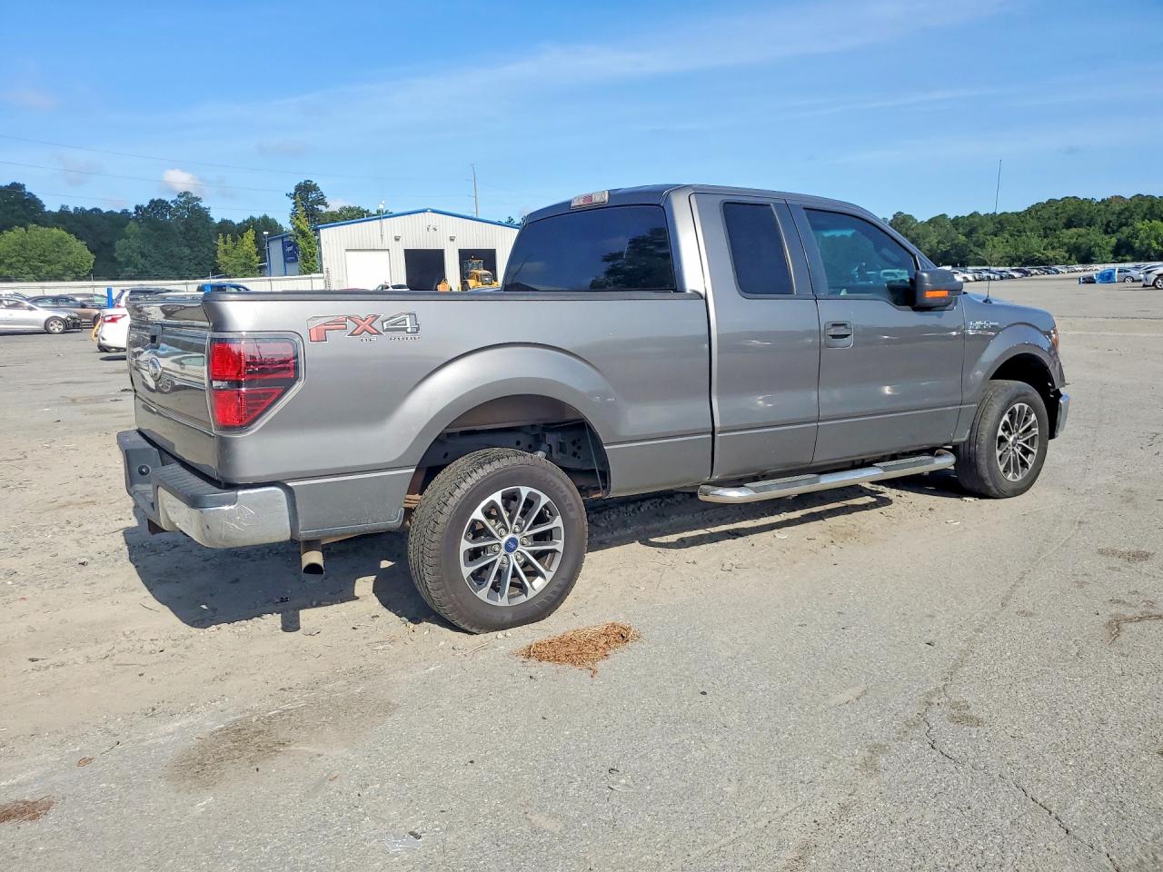 2011 Ford F150 Super Cab Gray vin: 1FTFX1ET6BFA82850