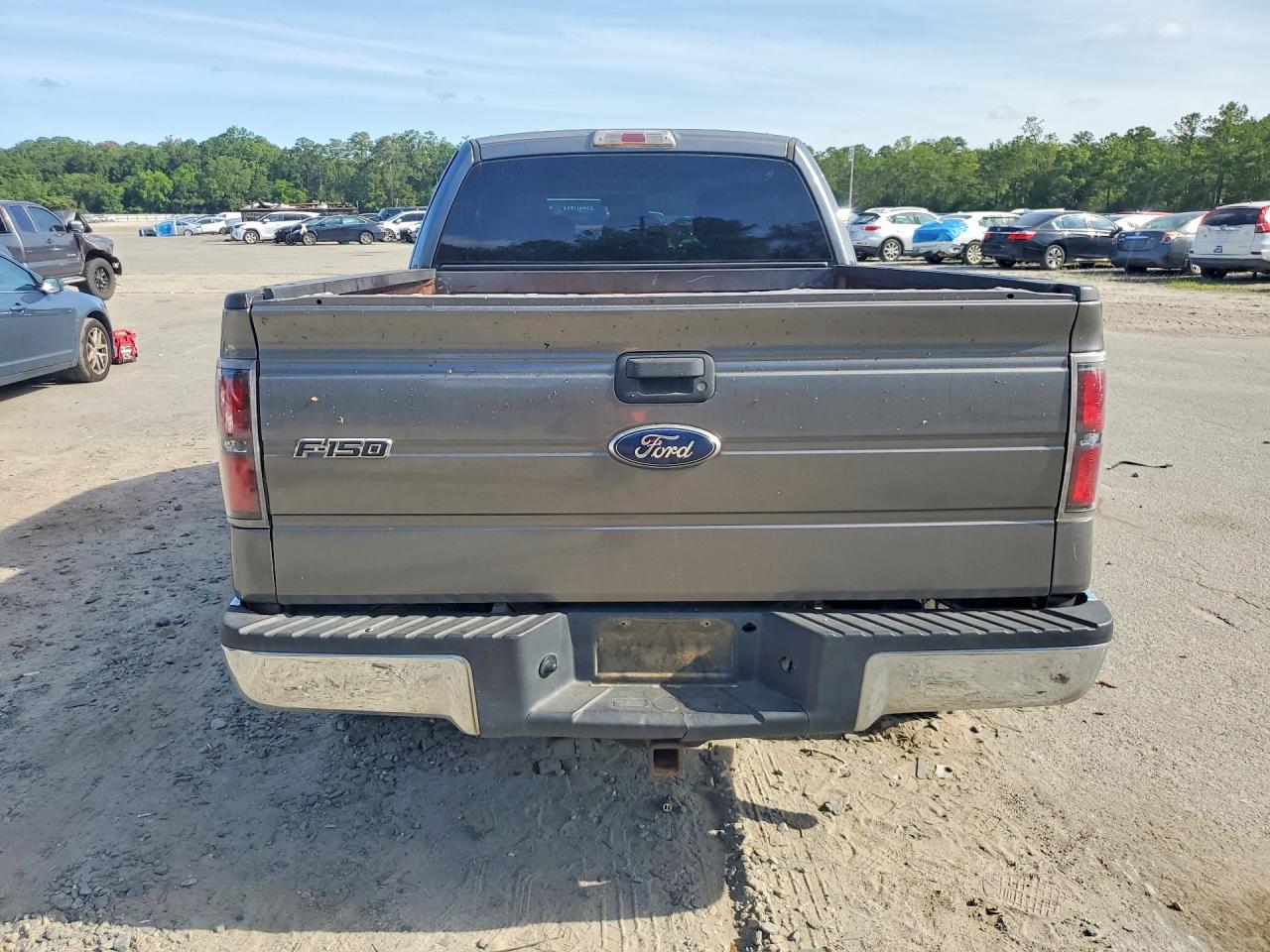 2011 Ford F150 Super Cab Gray vin: 1FTFX1ET6BFA82850