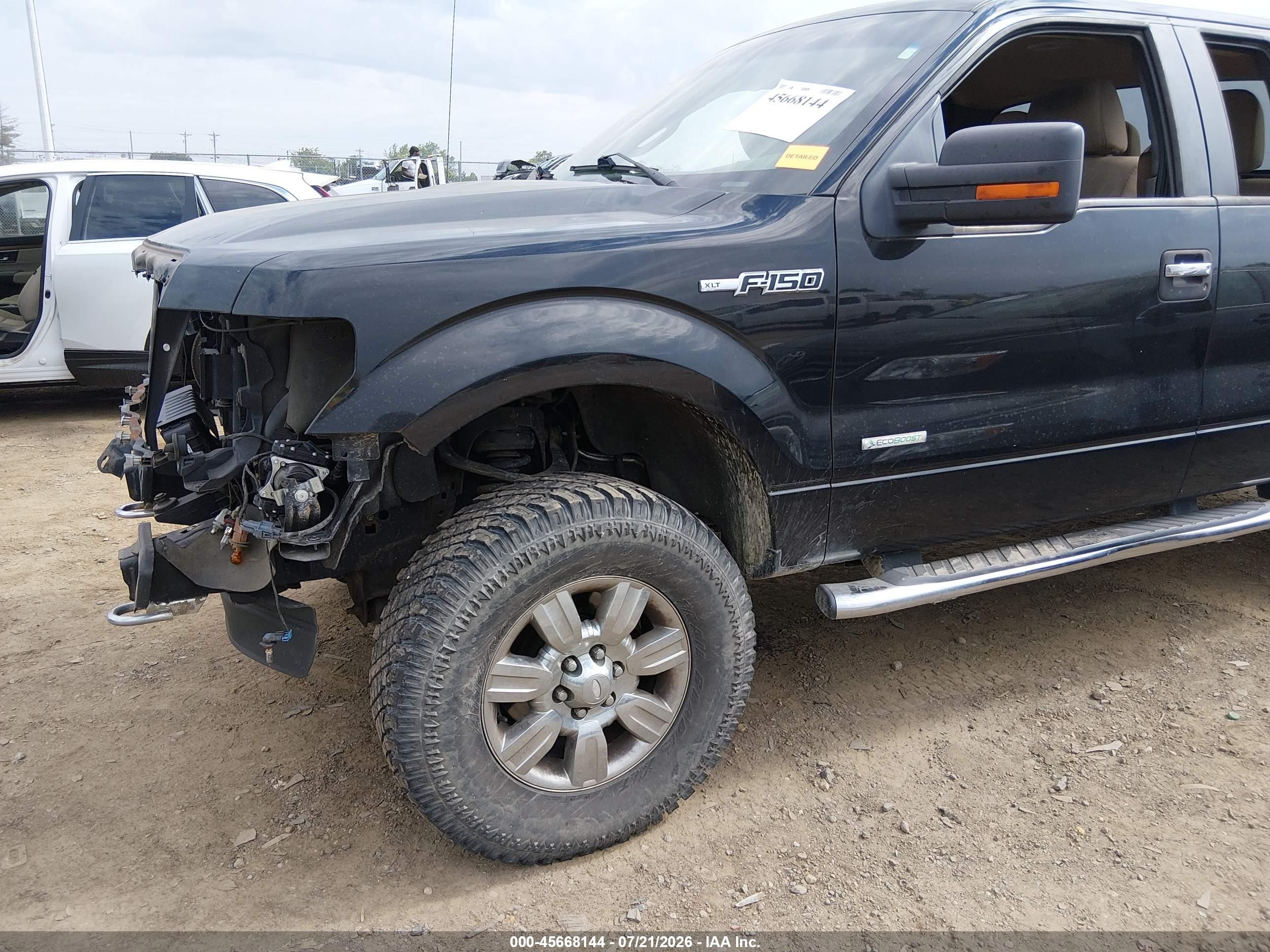 2011 Ford F-150 Xlt Black vin: 1FTFX1ET6BFB31142