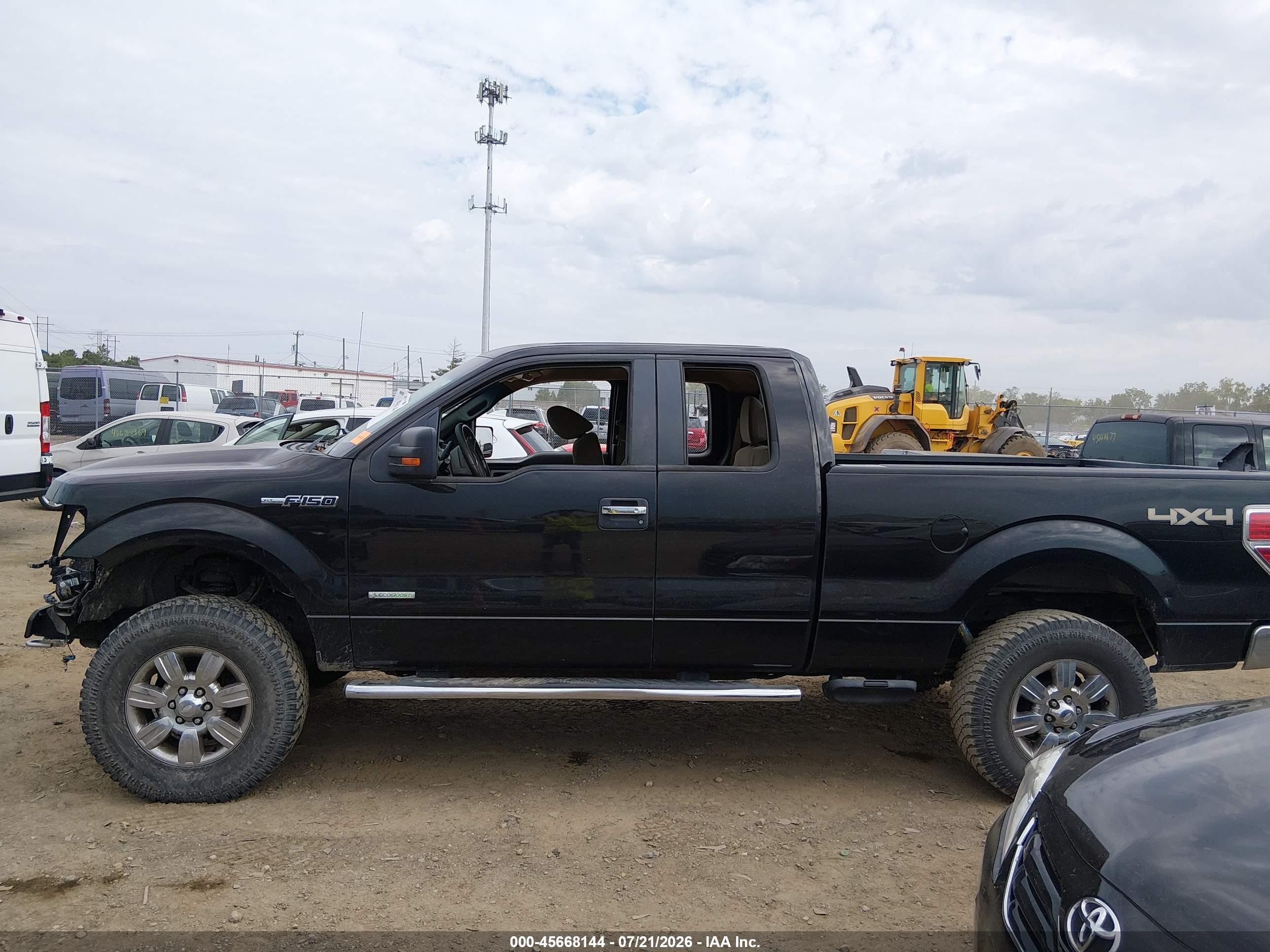 2011 Ford F-150 Xlt Black vin: 1FTFX1ET6BFB31142