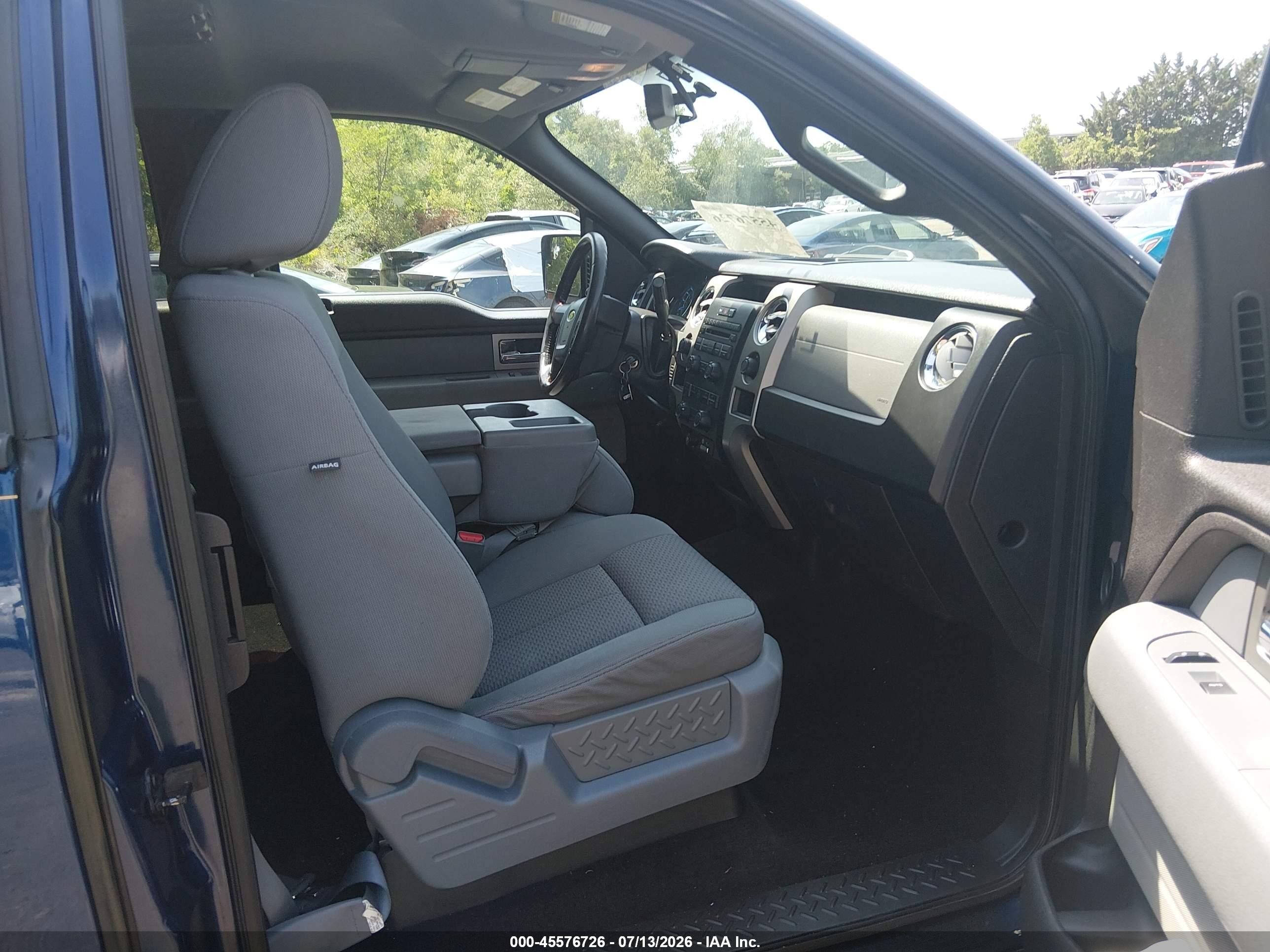 2011 Ford F-150 Xlt Blue vin: 1FTFX1ET6BFB79997