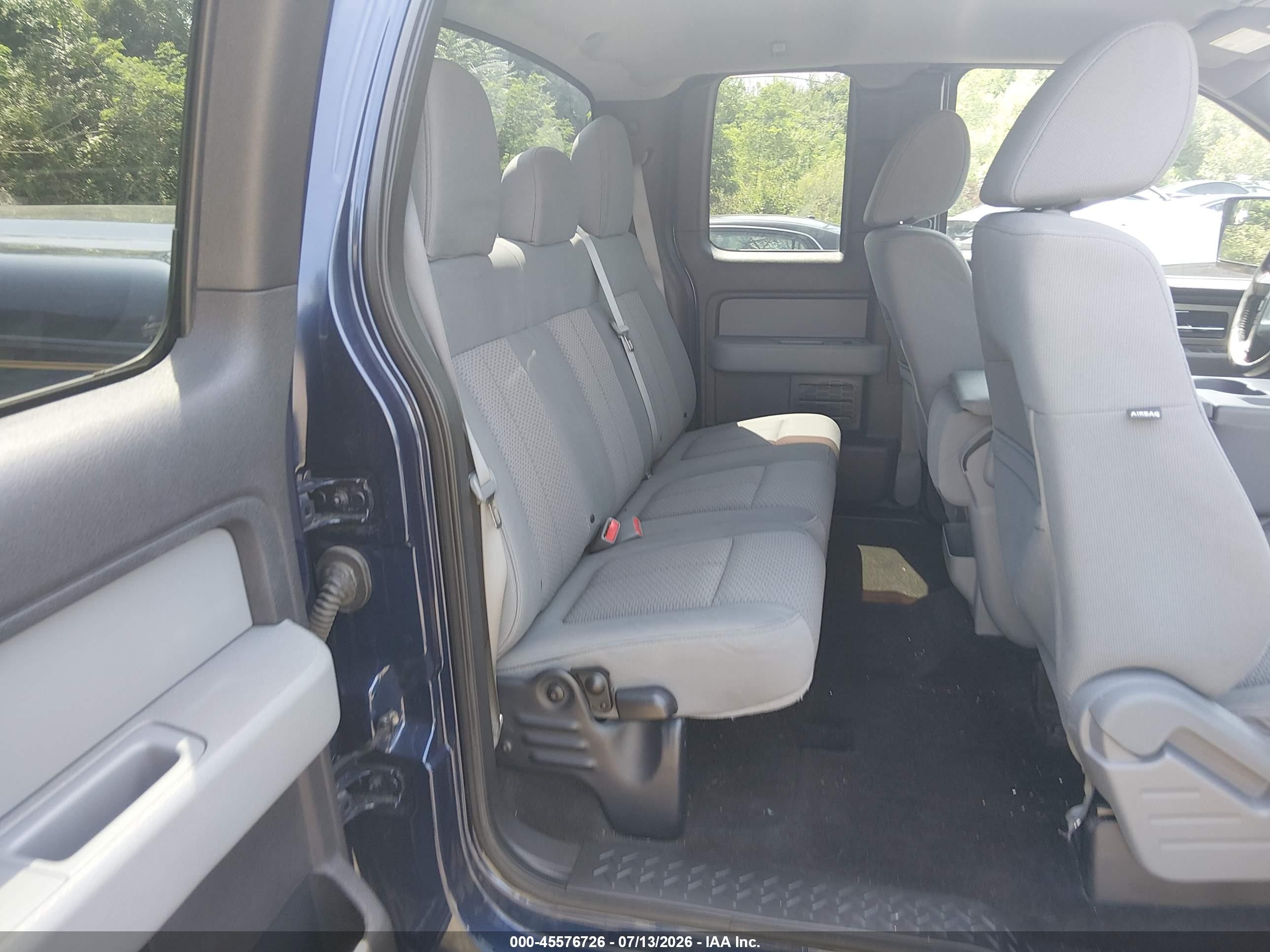 2011 Ford F-150 Xlt Blue vin: 1FTFX1ET6BFB79997