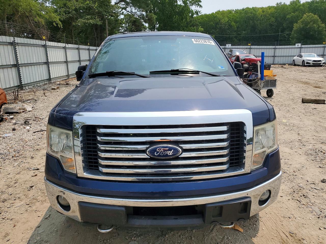 2011 Ford F150 Super Cab Blue vin: 1FTFX1ET6BFC24842