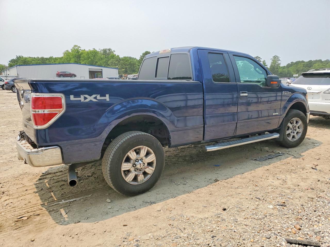2011 Ford F150 Super Cab Blue vin: 1FTFX1ET6BFC24842