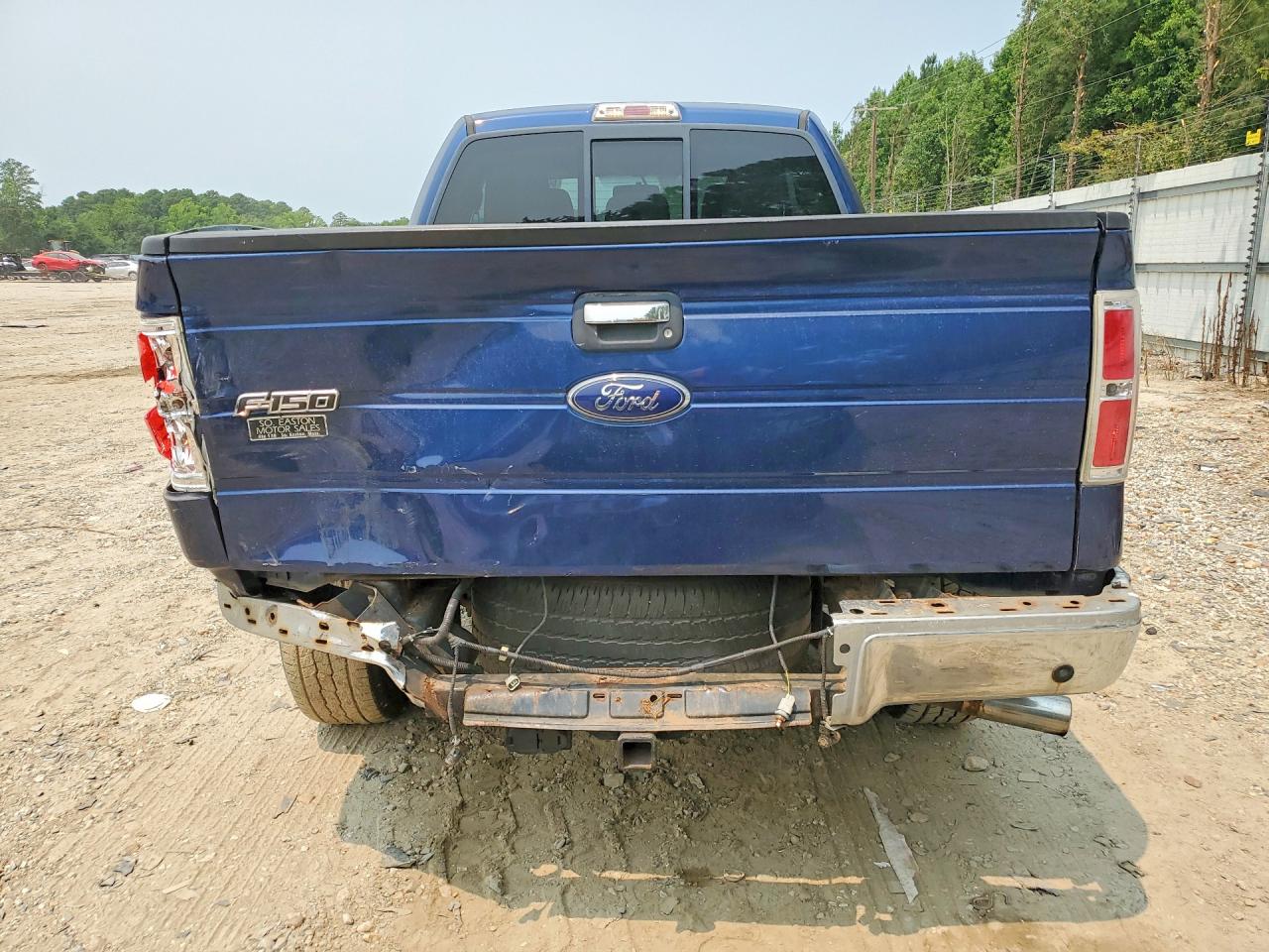 2011 Ford F150 Super Cab Blue vin: 1FTFX1ET6BFC24842