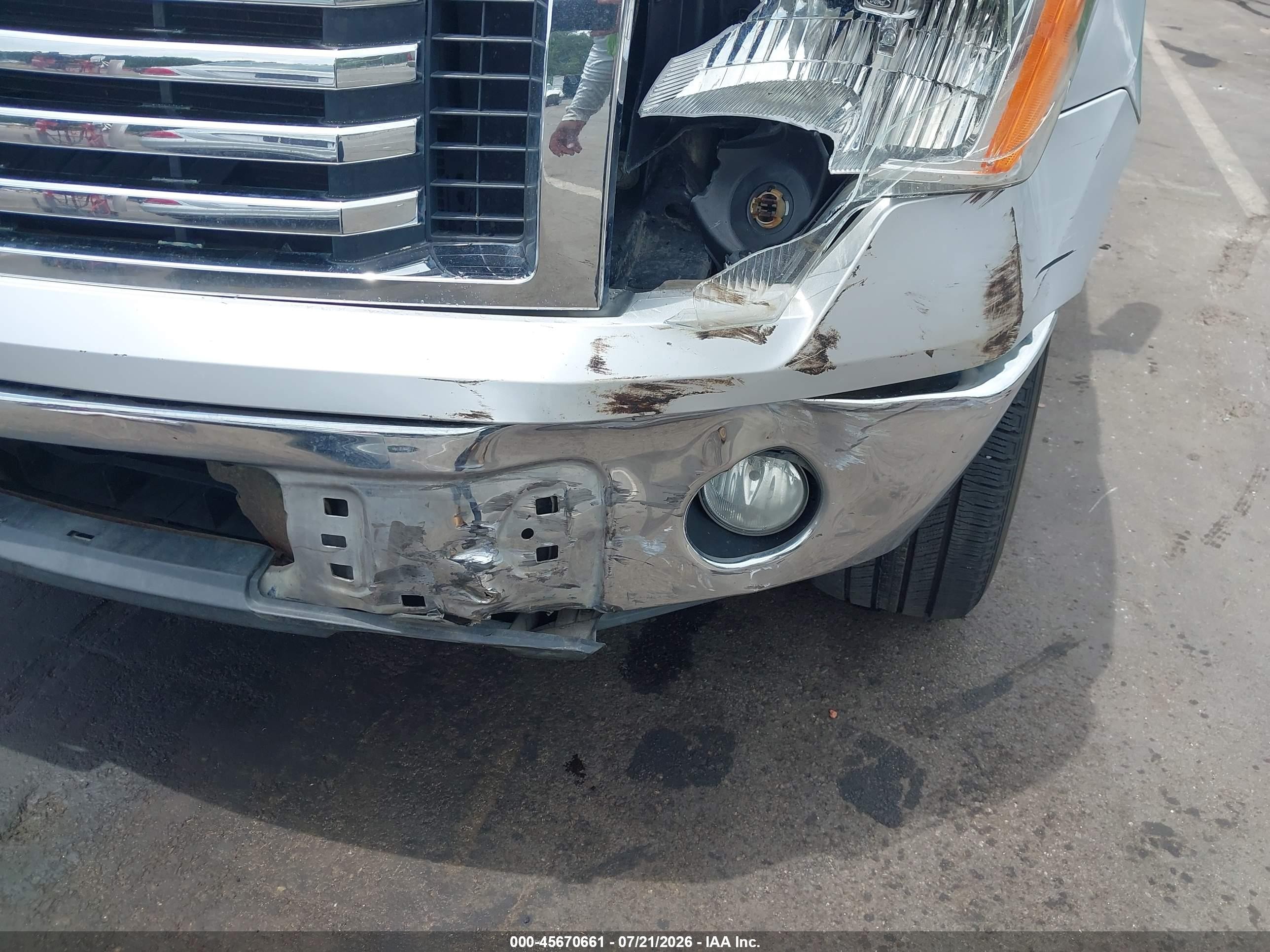 2011 Ford F-150 Xlt Серебряный vin: 1FTFX1ET6BFC26087