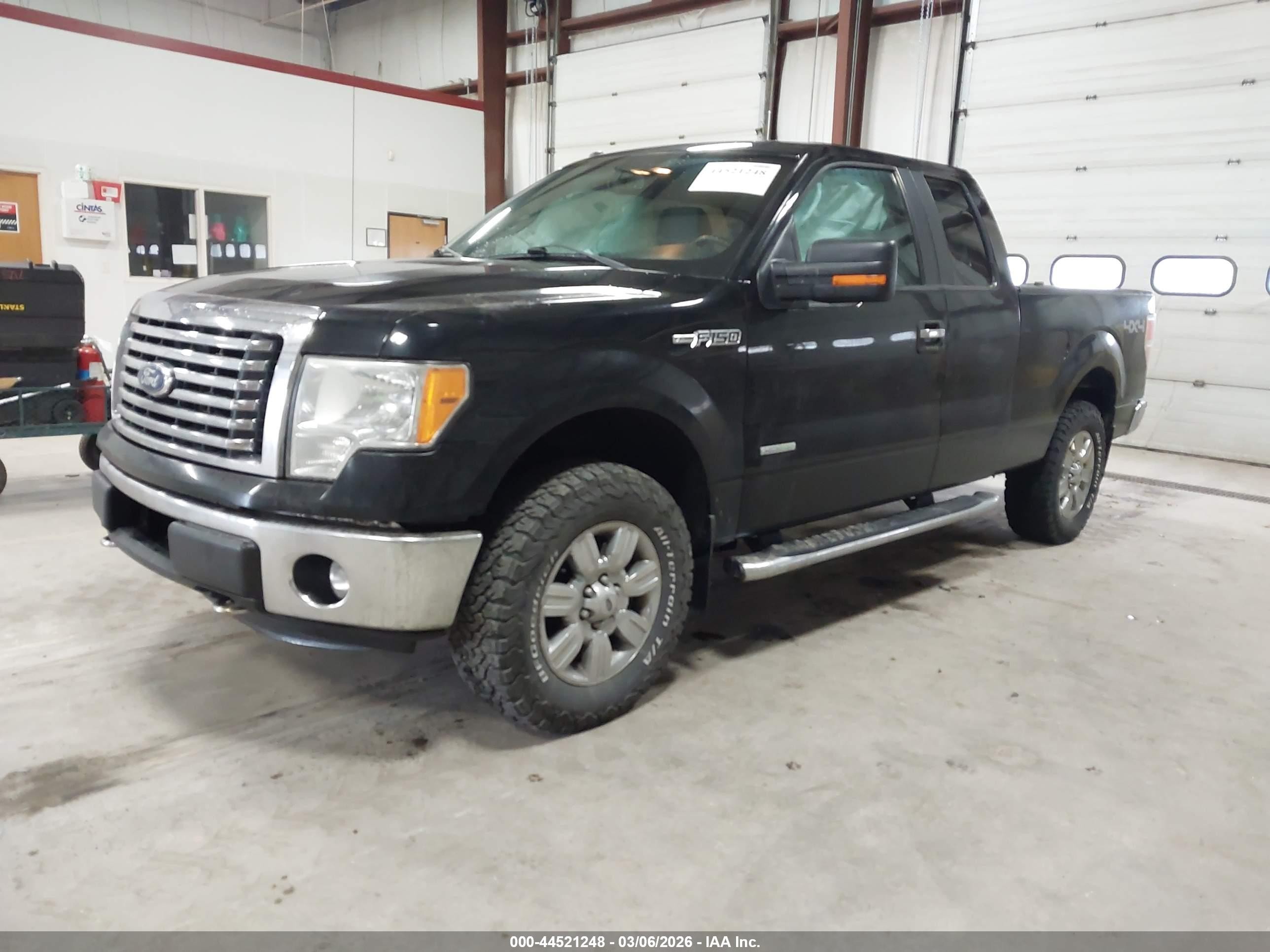 2011 Ford F-150 Xlt Black vin: 1FTFX1ET6BFC26753
