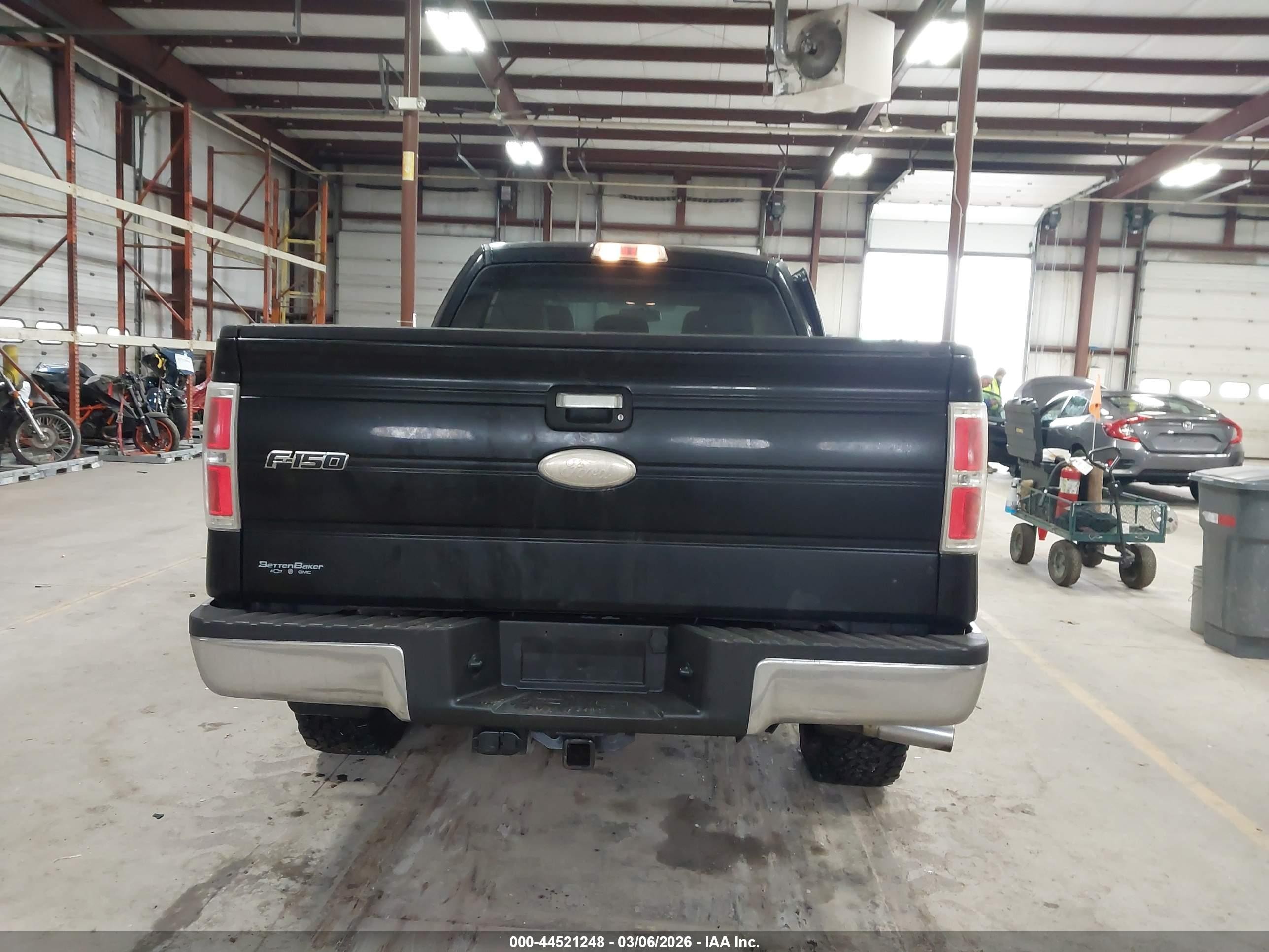 2011 Ford F-150 Xlt Black vin: 1FTFX1ET6BFC26753