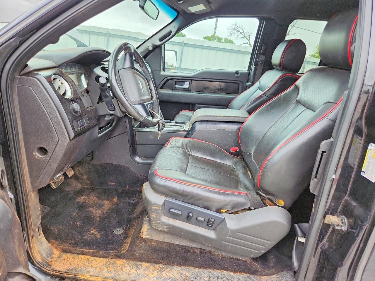 2012 Ford F150 Super Cab Черный vin: 1FTFX1ET6CFA74135