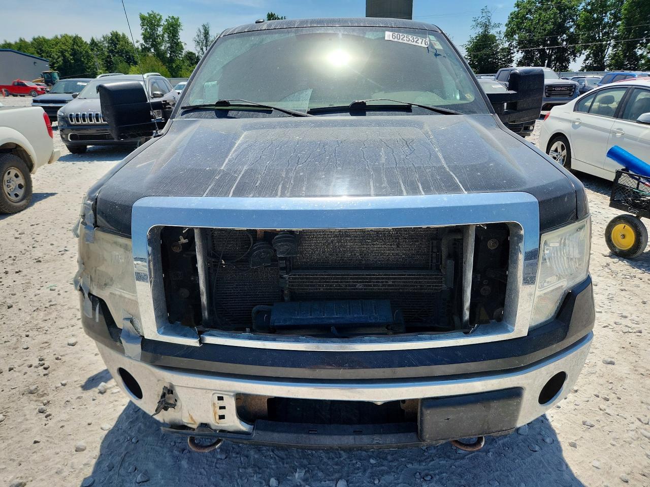 2012 Ford F150 Super Cab Black vin: 1FTFX1ET6CKD93865