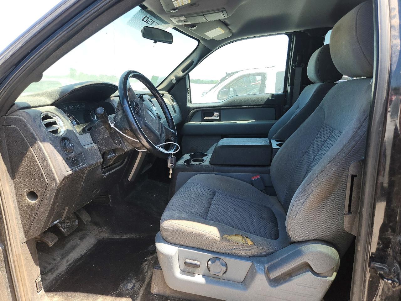 2012 Ford F150 Super Cab Black vin: 1FTFX1ET6CKD93865