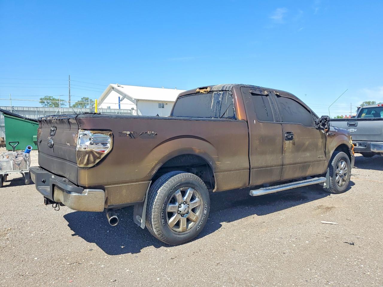 2013 Ford F150 Super Cab Burn vin: 1FTFX1ET6DFB89156