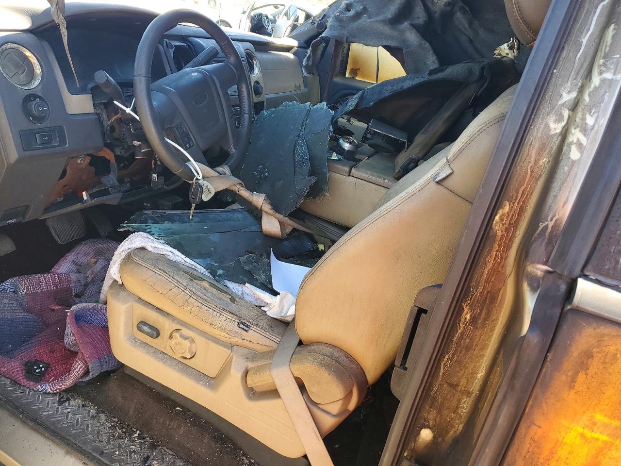 2013 Ford F150 Super Cab Burn vin: 1FTFX1ET6DFB89156