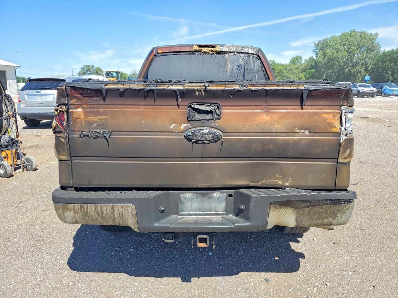 2013 Ford F150 Super Cab Burn vin: 1FTFX1ET6DFB89156