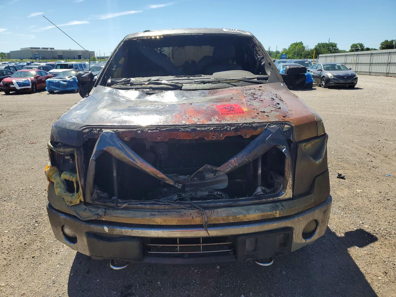 2013 Ford F150 Super Cab Burn vin: 1FTFX1ET6DFB89156