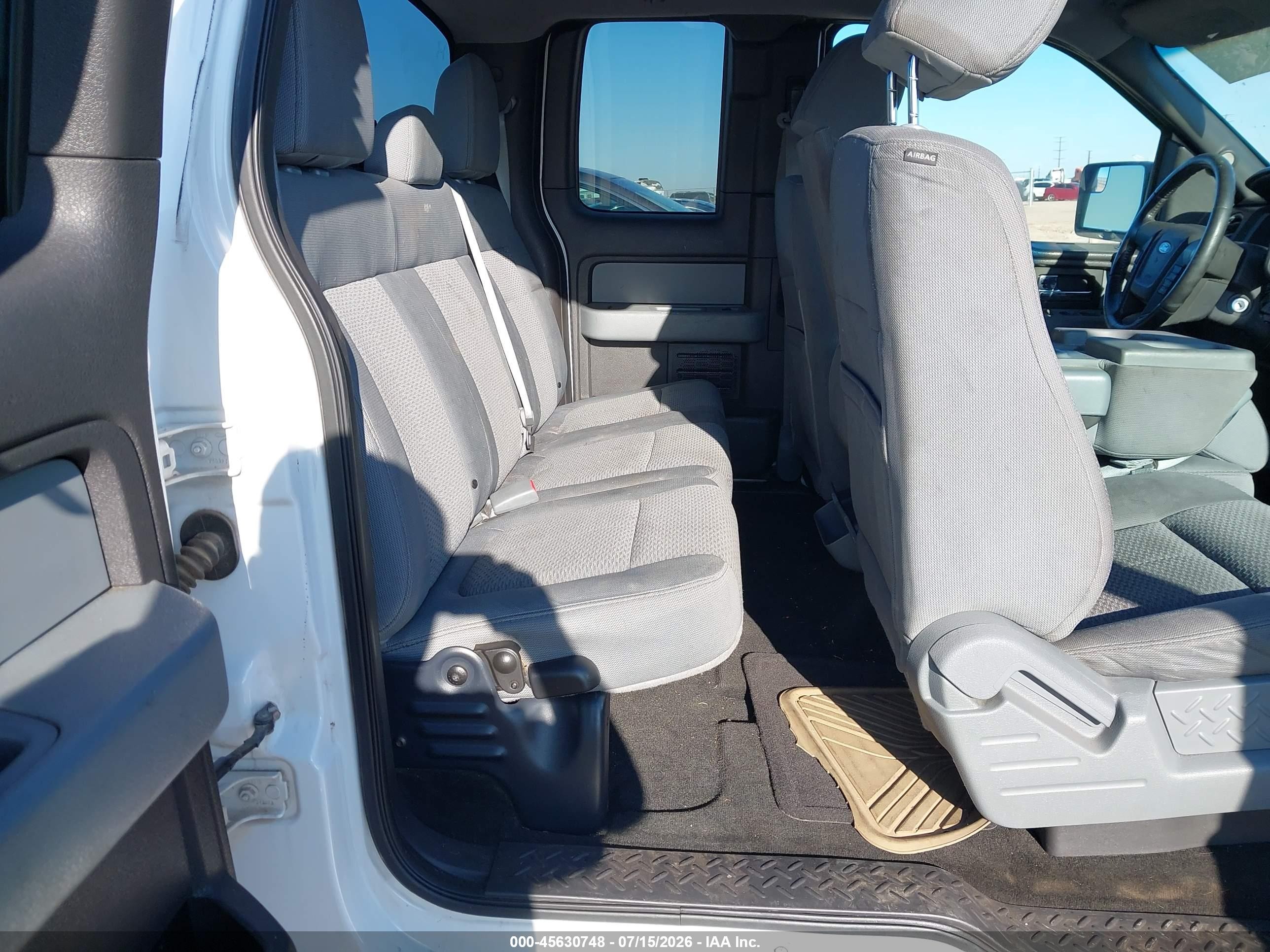 2013 Ford F-150 Xlt White vin: 1FTFX1ET6DKD70099