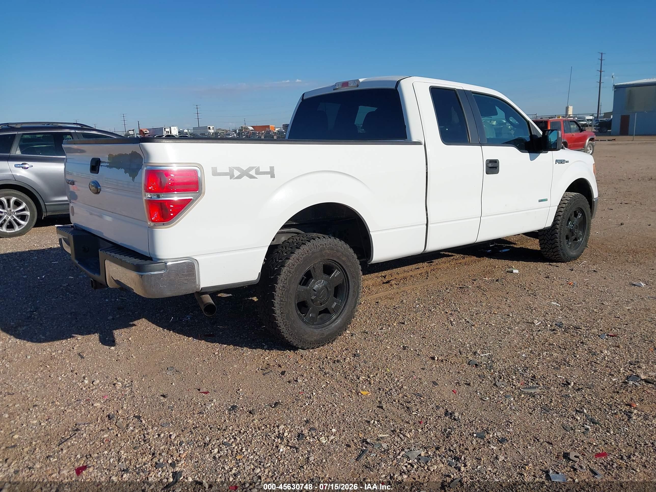 2013 Ford F-150 Xlt White vin: 1FTFX1ET6DKD70099