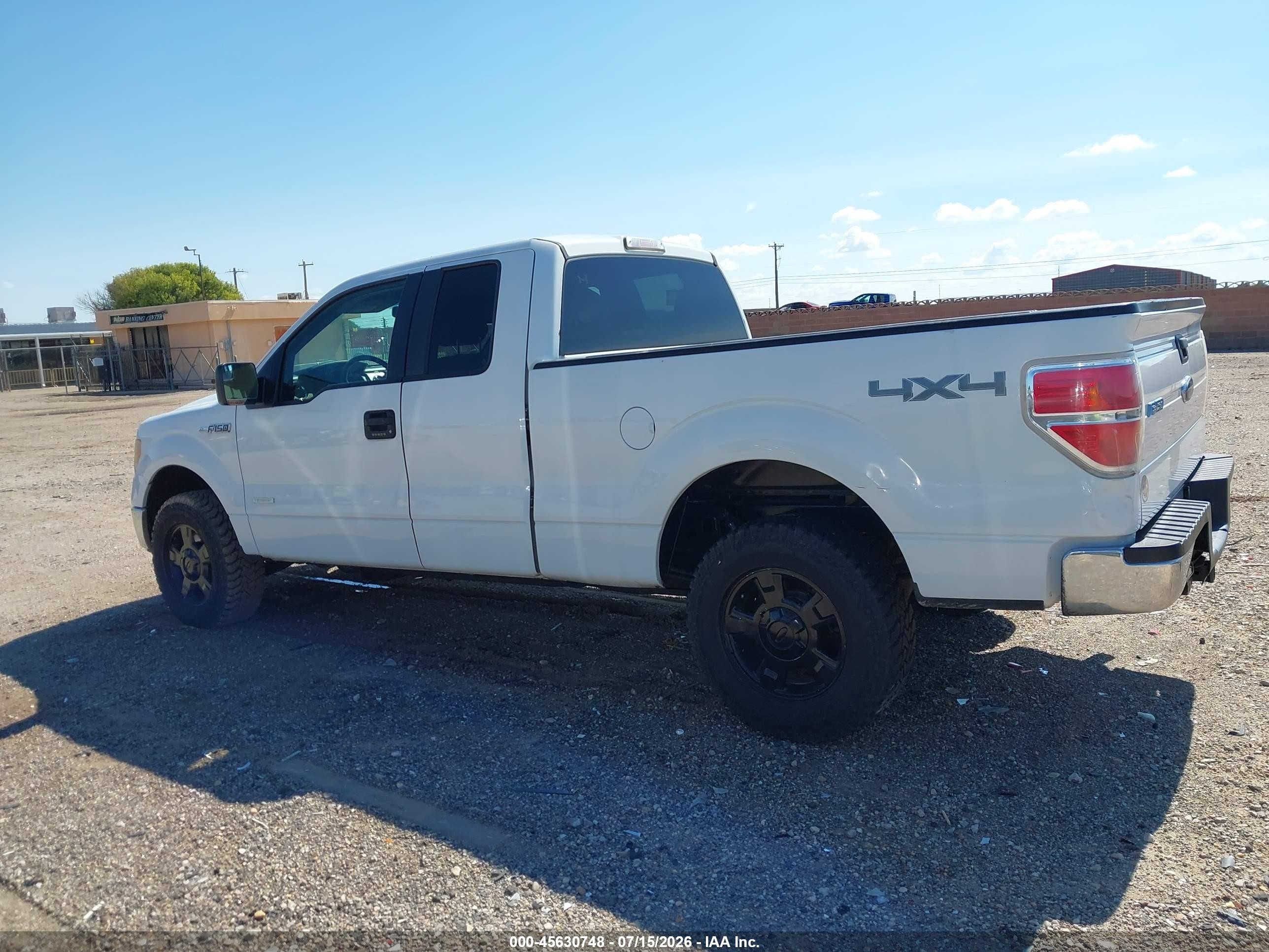 2013 Ford F-150 Xlt White vin: 1FTFX1ET6DKD70099