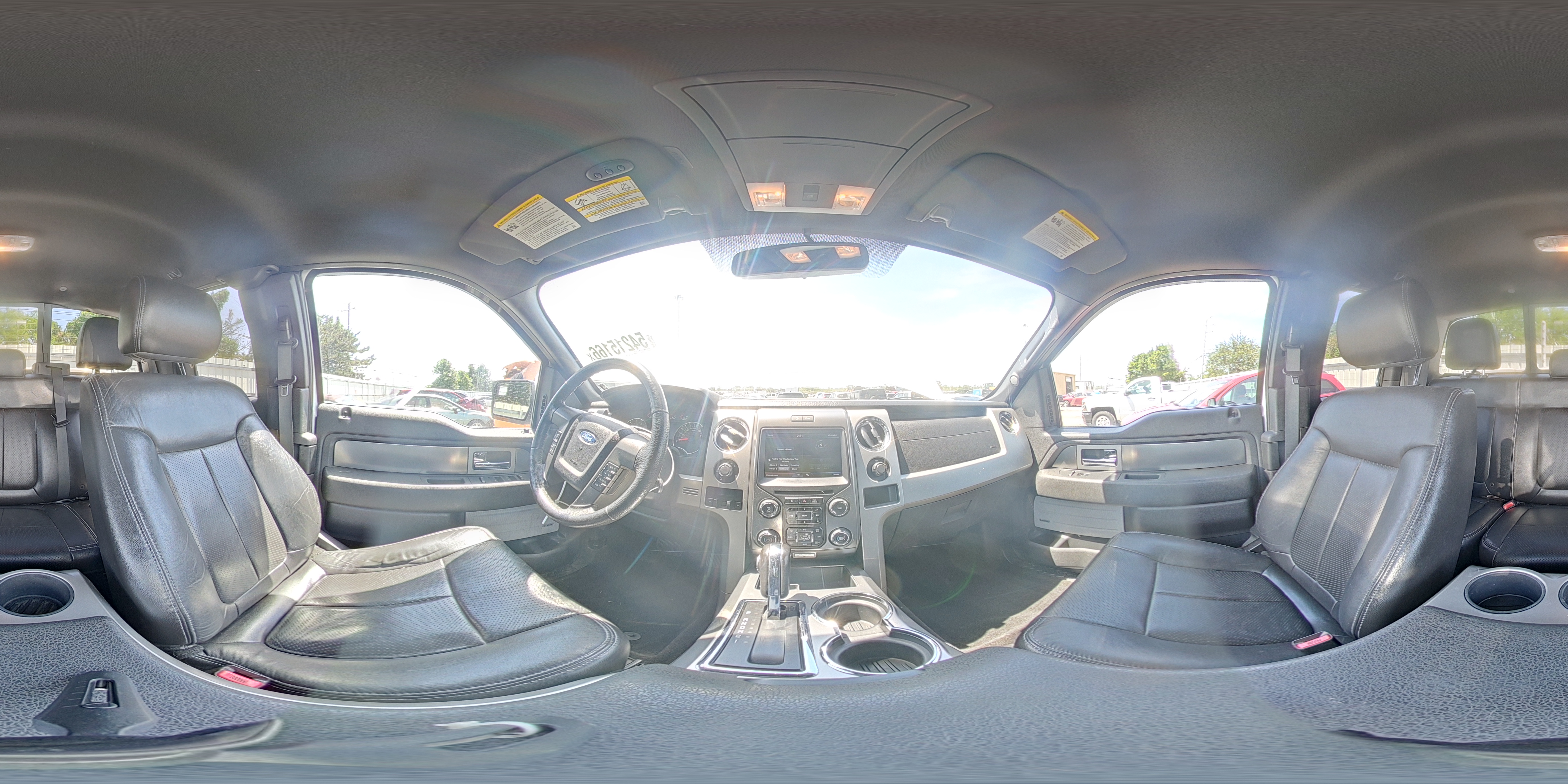 2014 Ford F150 Super Cab White vin: 1FTFX1ET6EFA46838