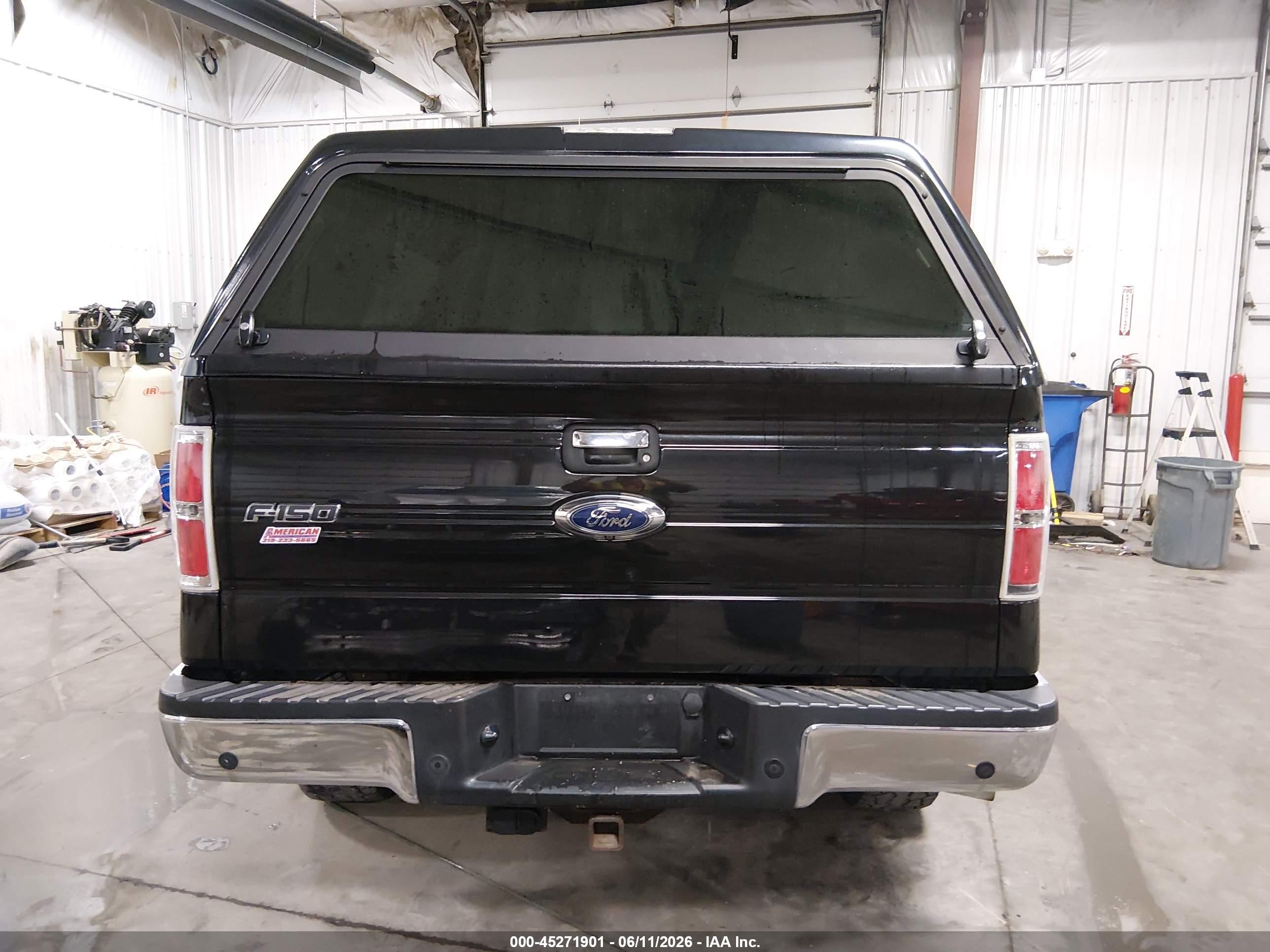 2014 Ford F-150 Xlt Black vin: 1FTFX1ET6EFB00610