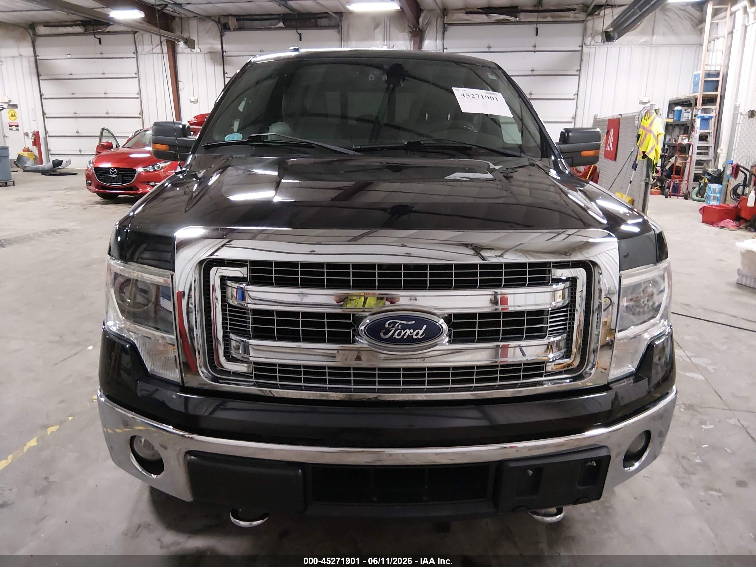 2014 Ford F-150 Xlt Black vin: 1FTFX1ET6EFB00610