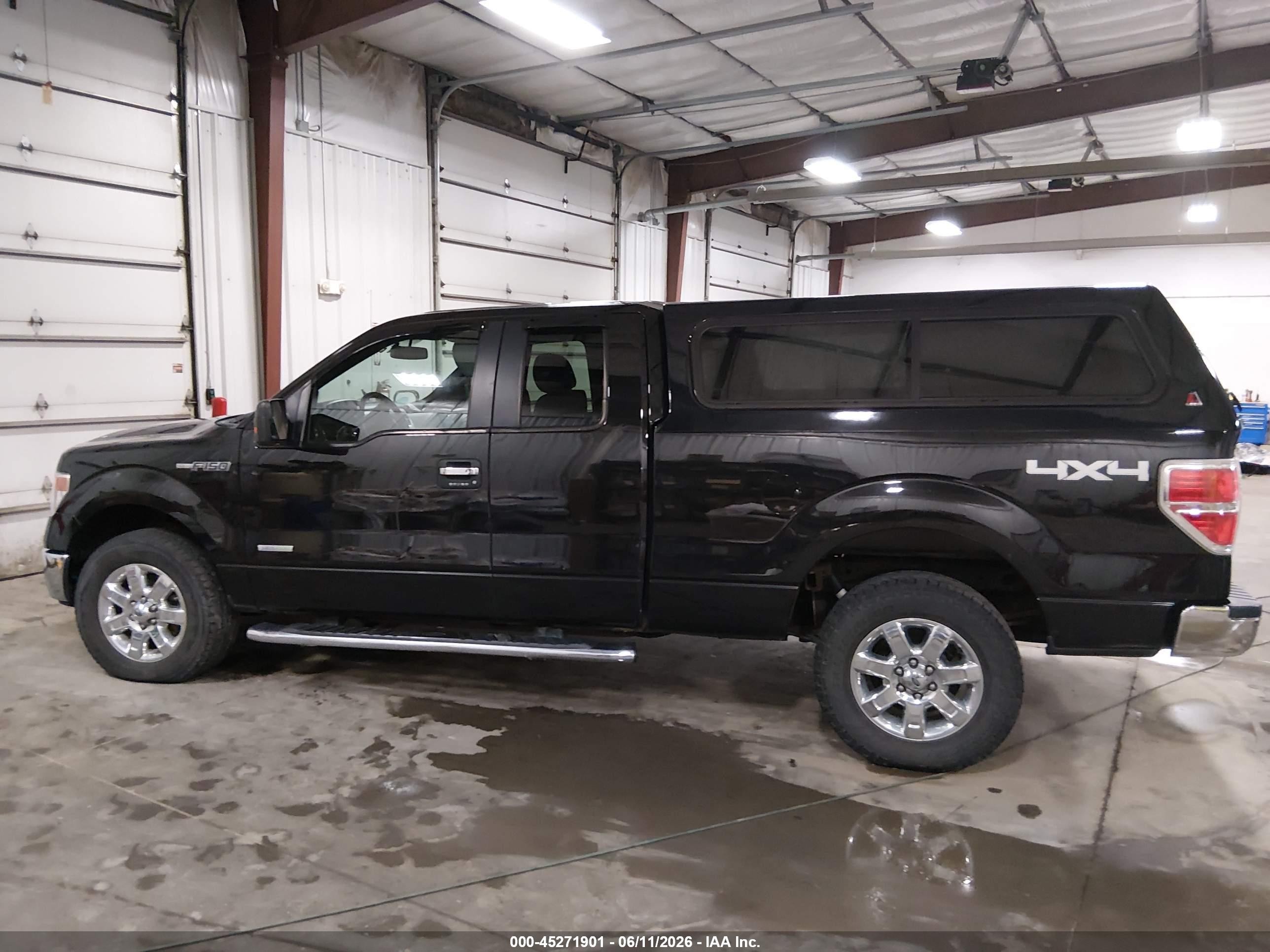 2014 Ford F-150 Xlt Black vin: 1FTFX1ET6EFB00610