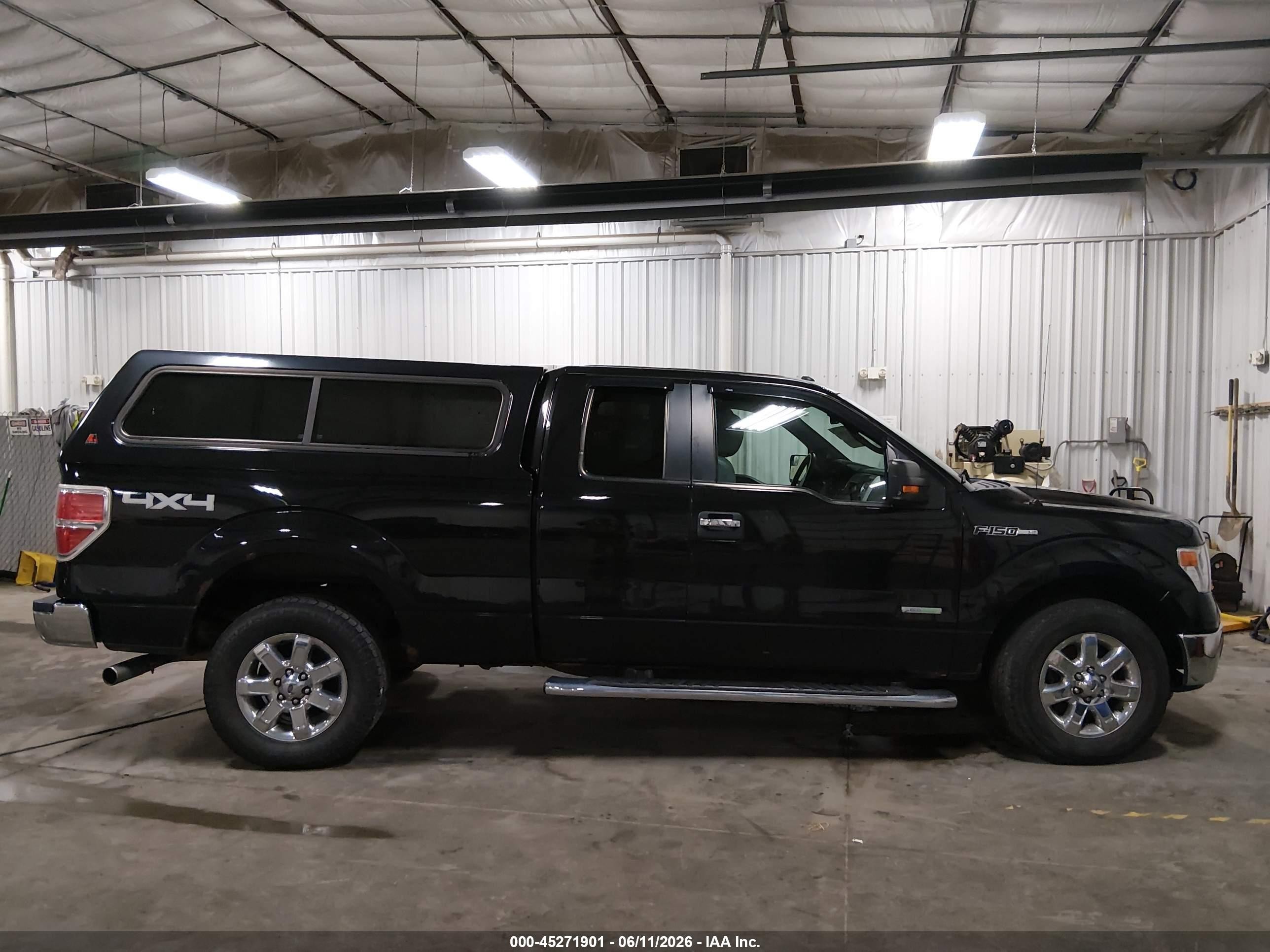 2014 Ford F-150 Xlt Black vin: 1FTFX1ET6EFB00610