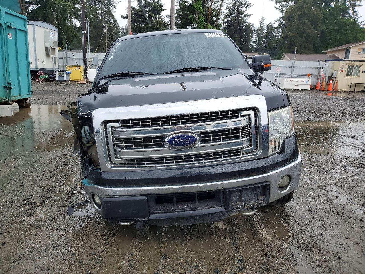 2014 Ford F150 Super Cab Black vin: 1FTFX1ET6EFB46017