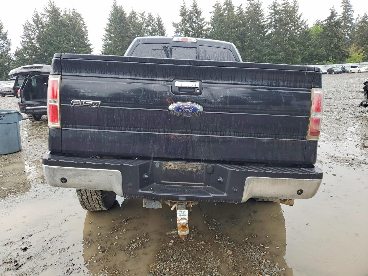 2014 Ford F150 Super Cab Black vin: 1FTFX1ET6EFB46017