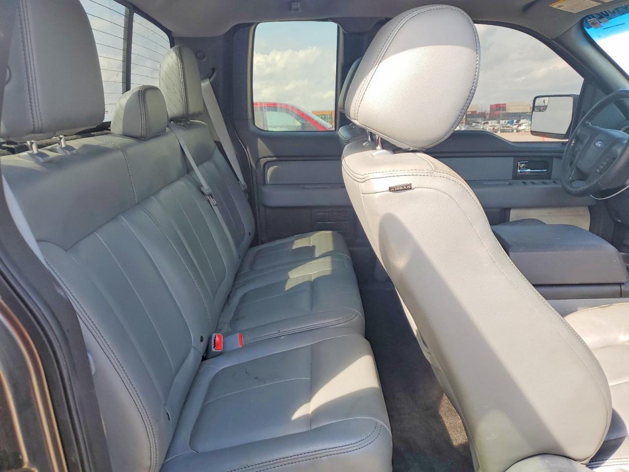 2014 Ford F150 Super Cab Gray vin: 1FTFX1ET6EFB68373