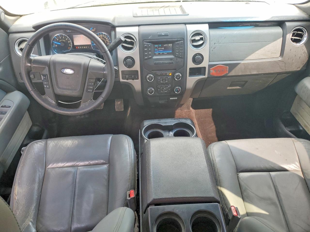 2014 Ford F150 Super Cab Gray vin: 1FTFX1ET6EFB68373