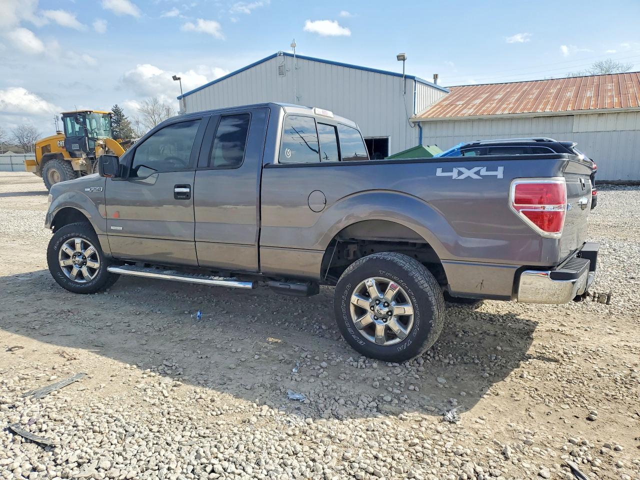 2014 Ford F150 Super Cab Gray vin: 1FTFX1ET6EFB68373