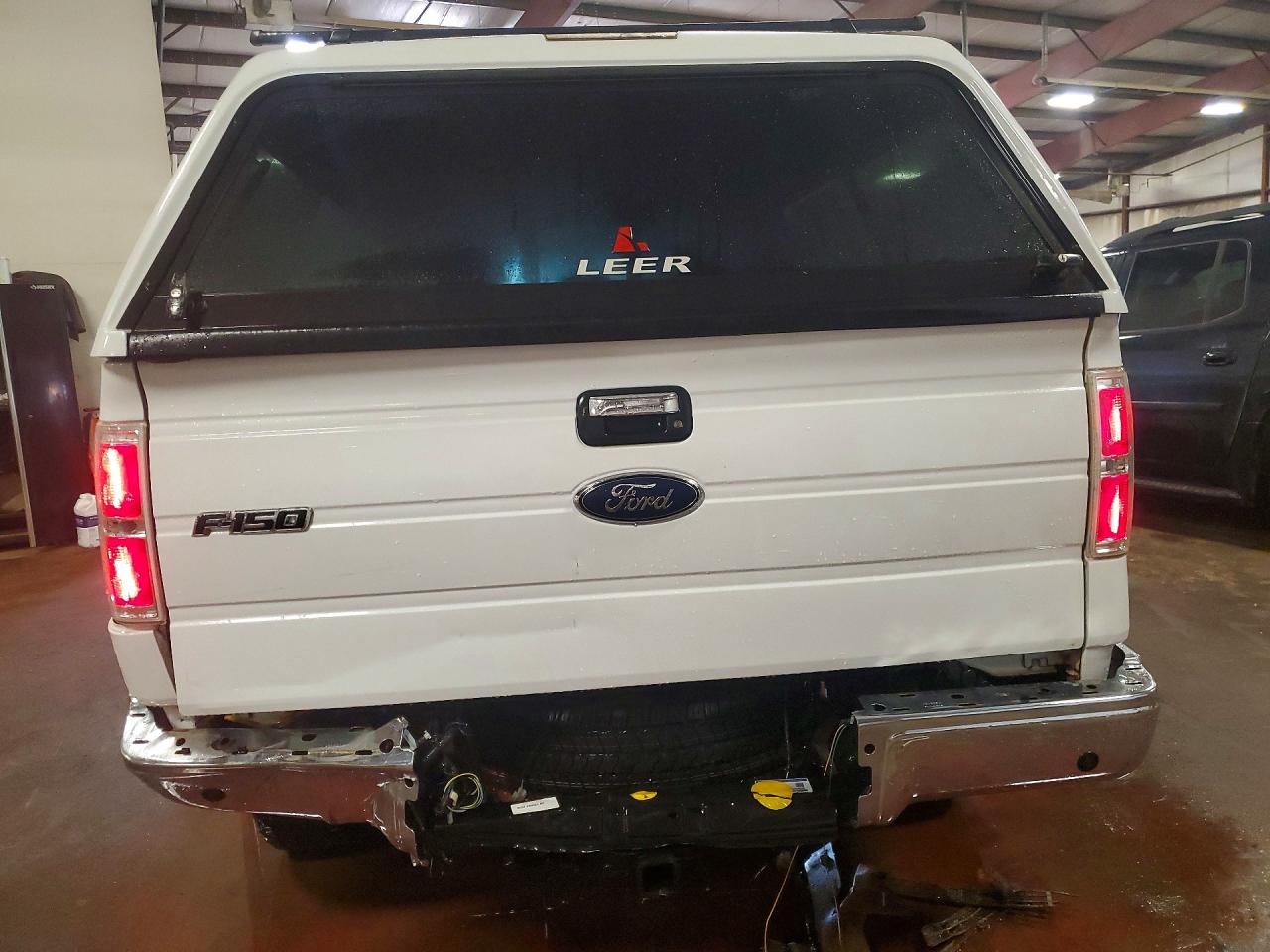 2012 Ford F150 Super Cab White vin: 1FTFX1ET7CFC32658