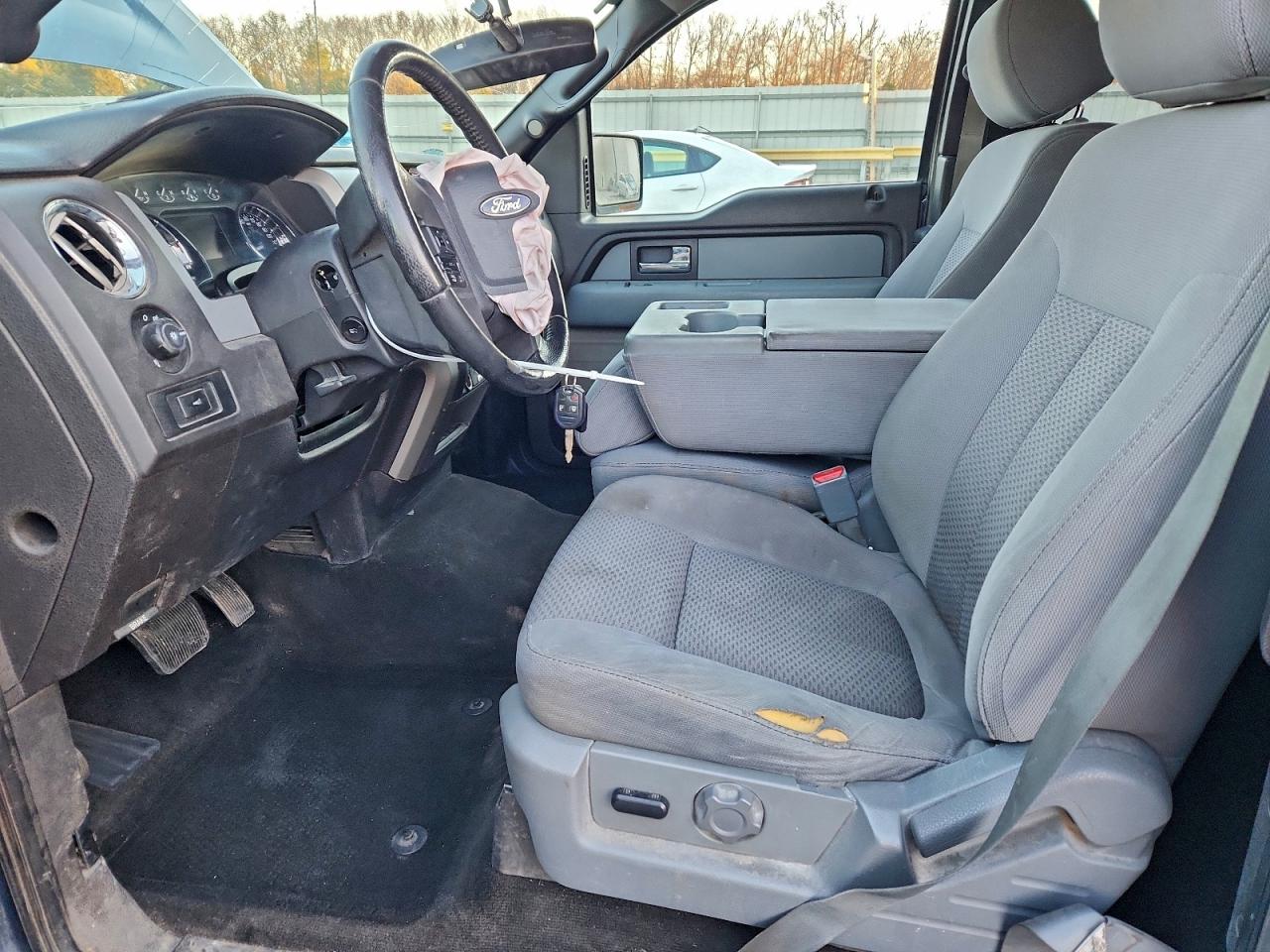 2012 Ford F150 Super Cab Blue vin: 1FTFX1ET7CFC41019