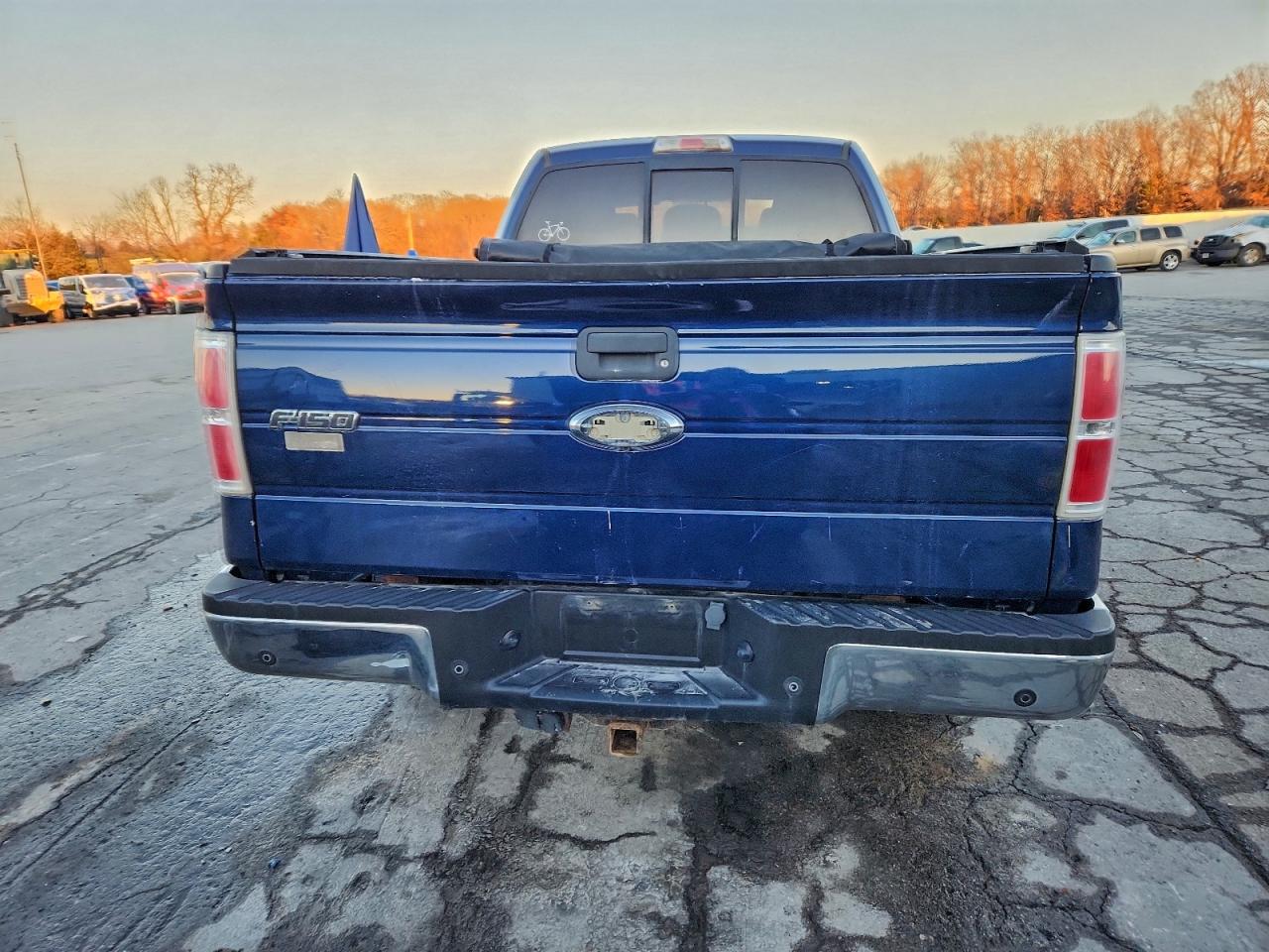 2012 Ford F150 Super Cab Blue vin: 1FTFX1ET7CFC41019