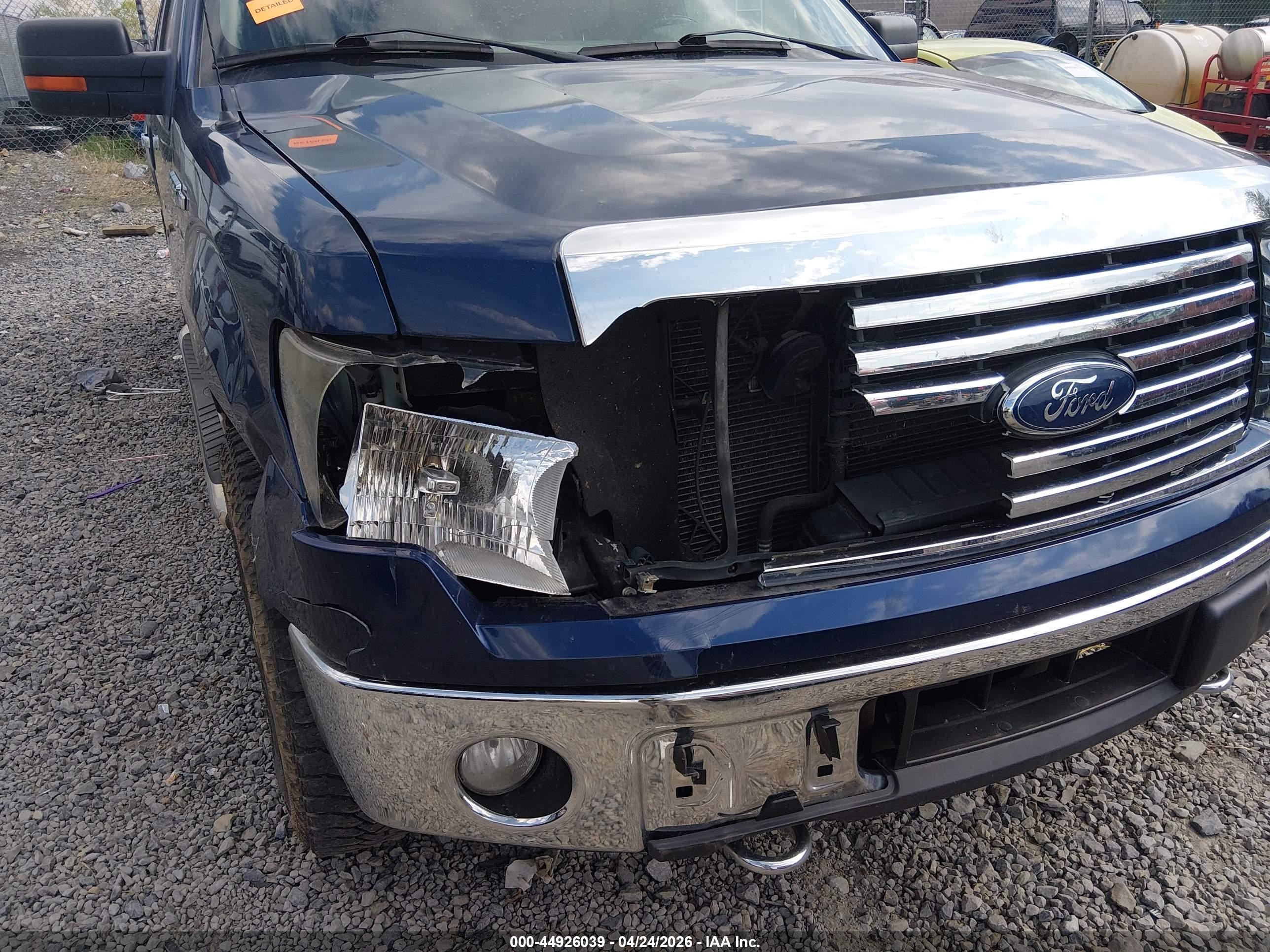 2012 Ford F-150 Xlt Blue vin: 1FTFX1ET7CFC73159