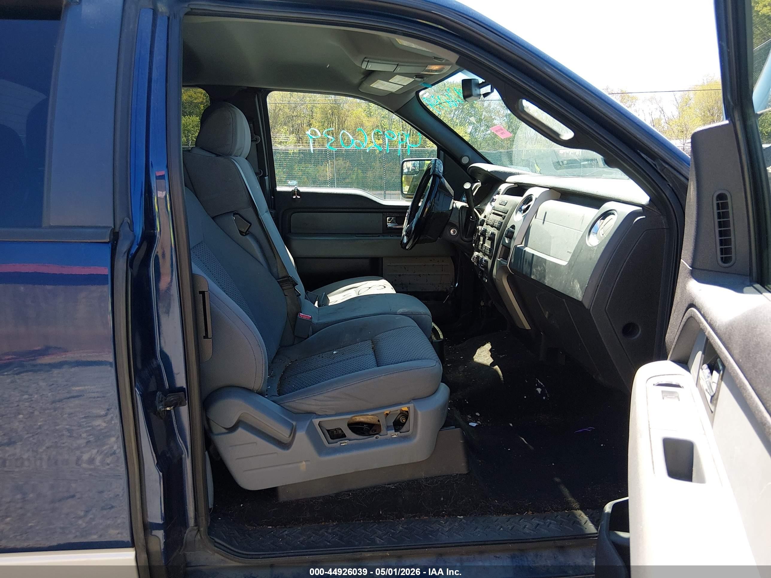 2012 Ford F-150 Xlt Blue vin: 1FTFX1ET7CFC73159