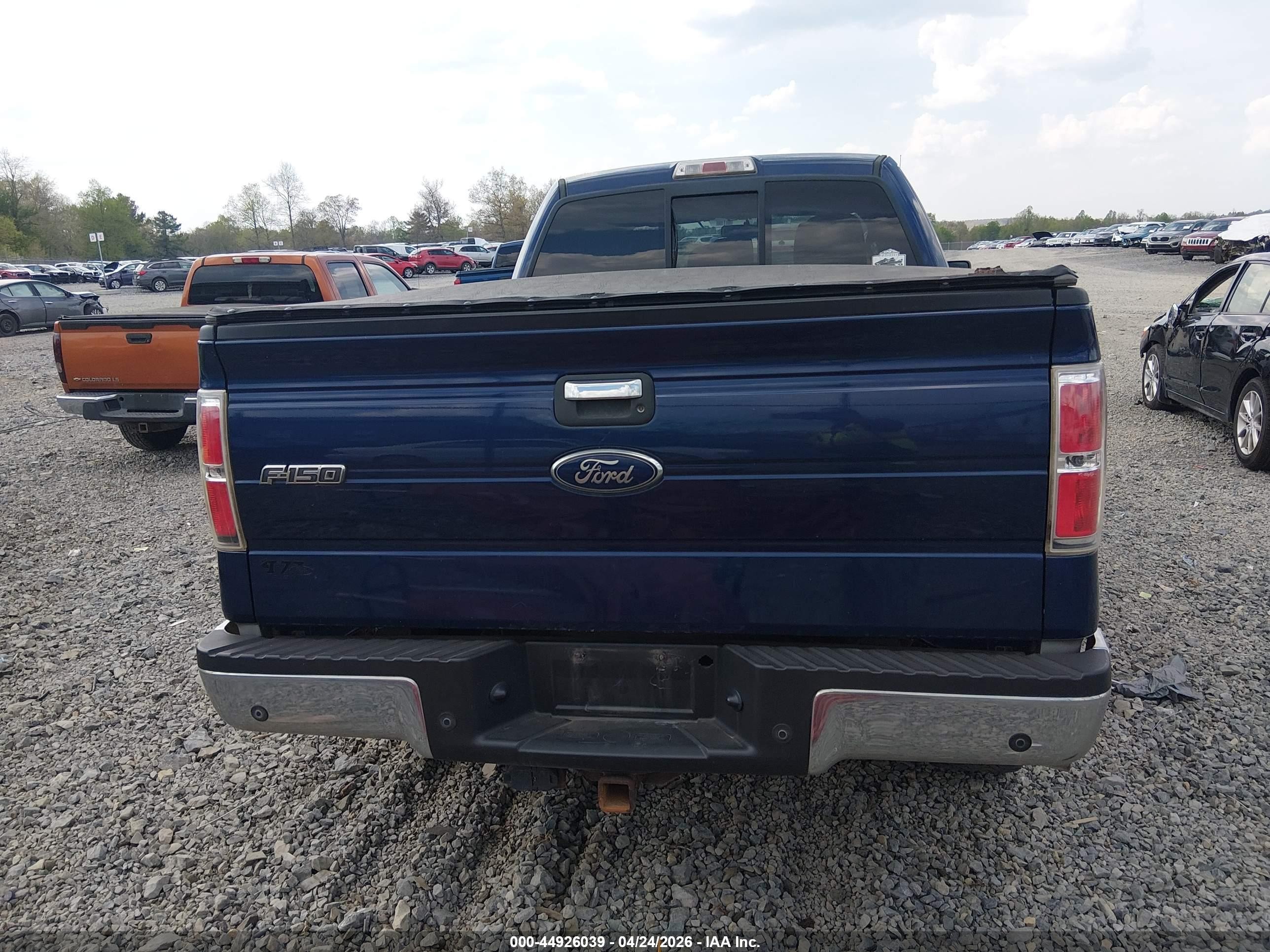 2012 Ford F-150 Xlt Blue vin: 1FTFX1ET7CFC73159